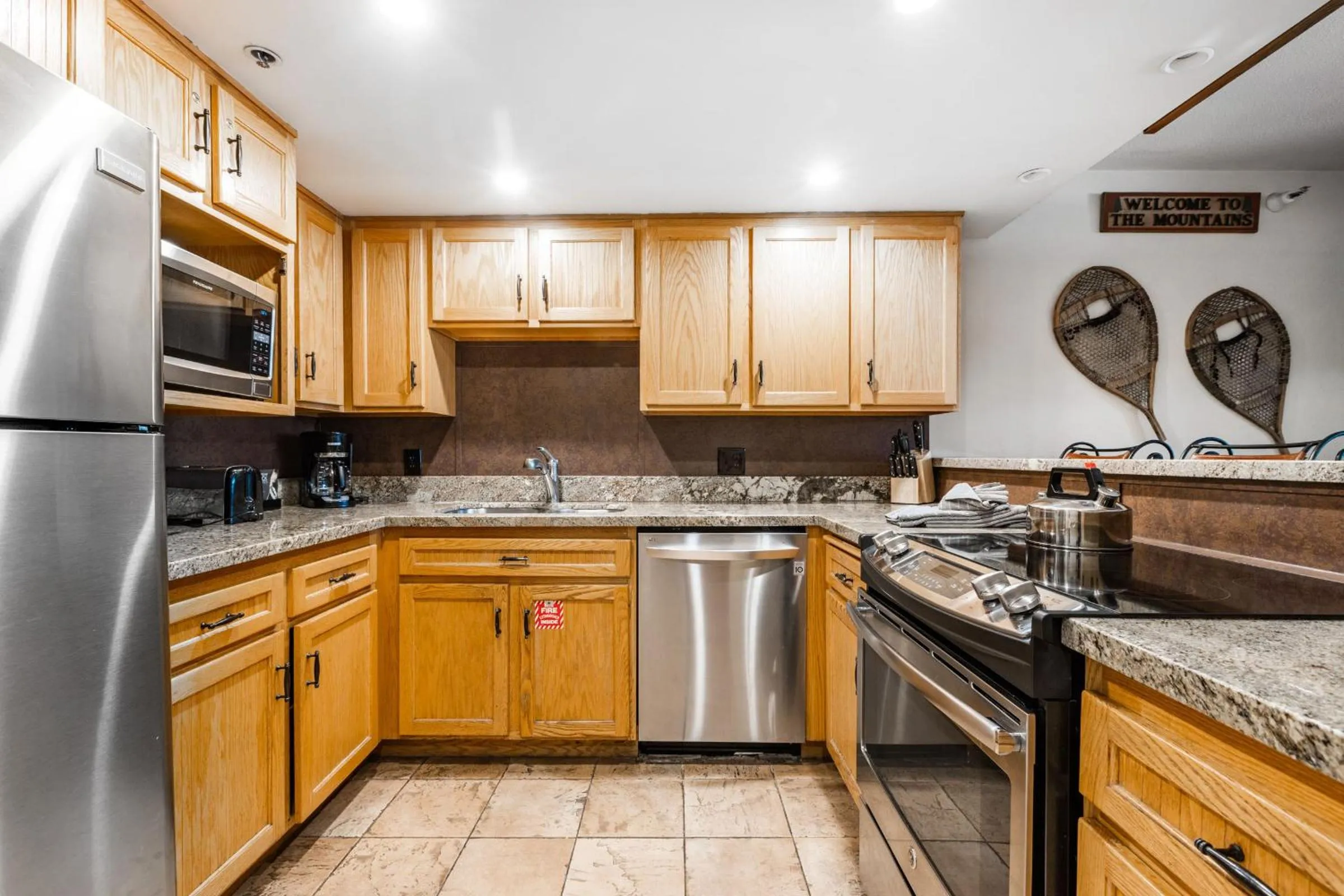 kitchen in Silver King by All Seasons Resort Lodging