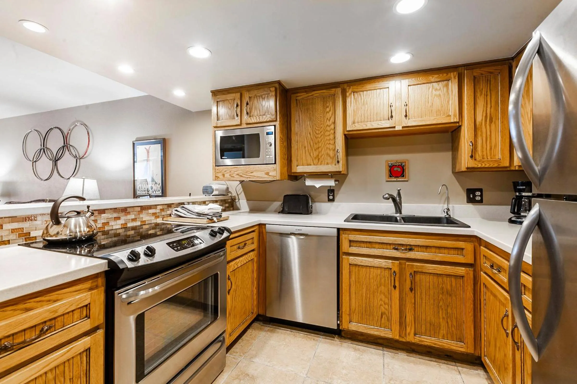 kitchen in Silver King by All Seasons Resort Lodging