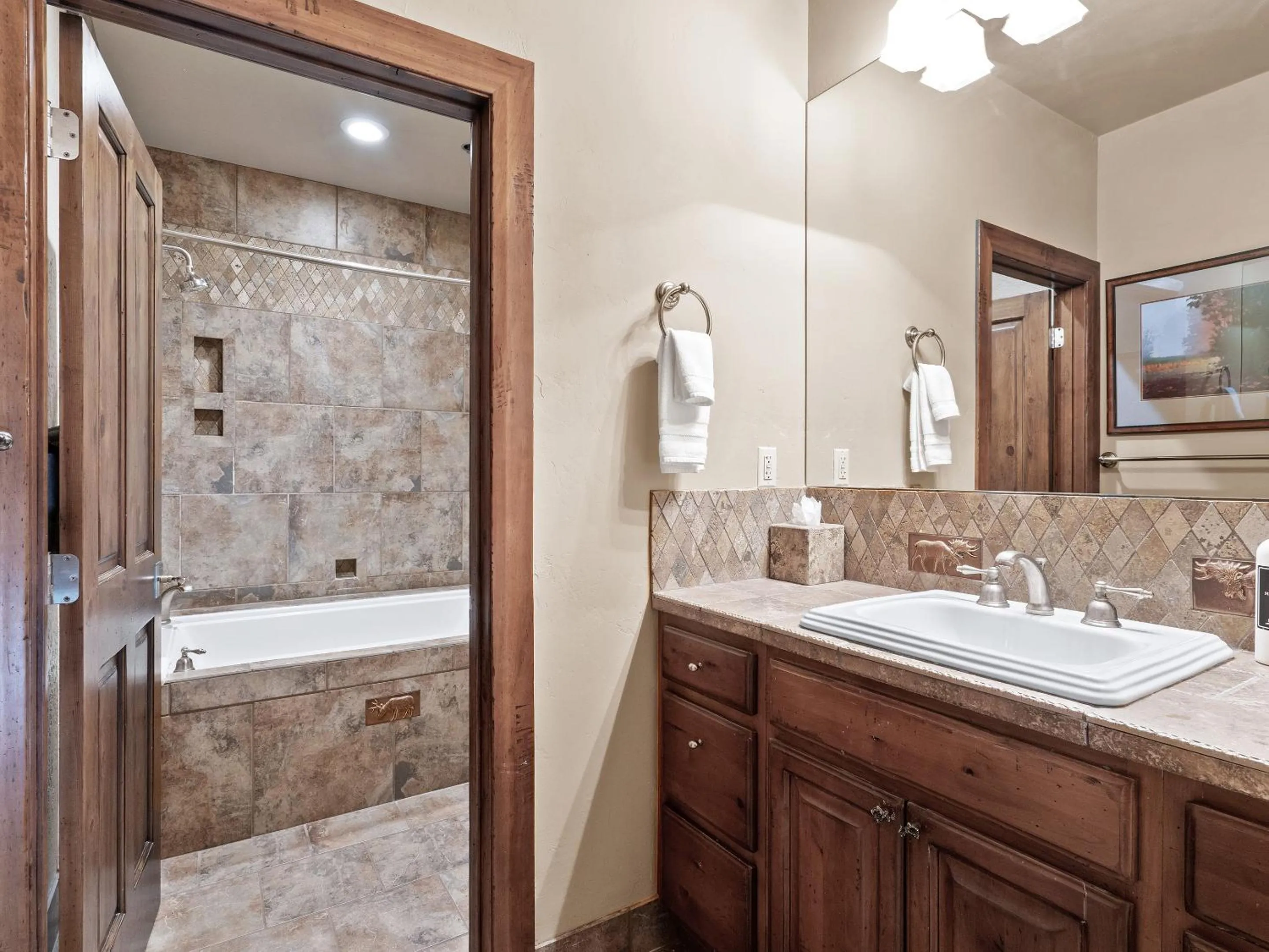 Bathroom in Silver King by All Seasons Resort Lodging