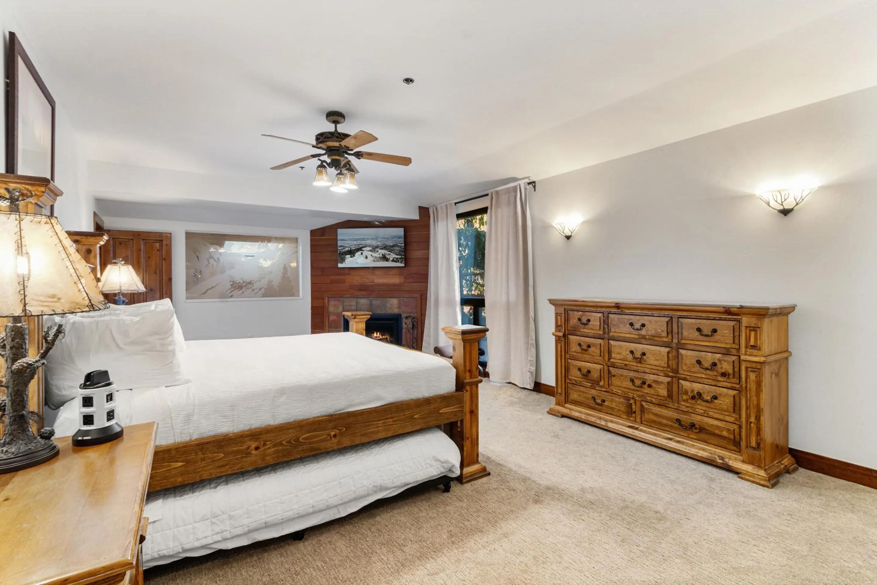 Bed in Silver King by All Seasons Resort Lodging