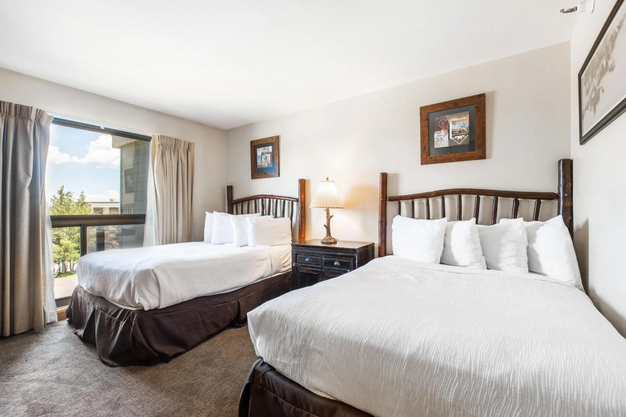 Bed in Silver King by All Seasons Resort Lodging