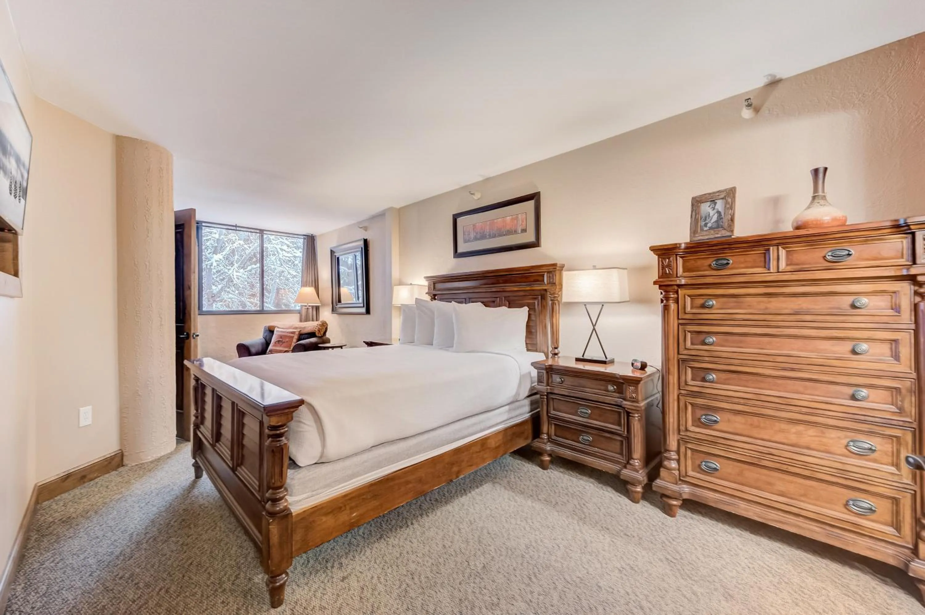 Bed in Silver King by All Seasons Resort Lodging