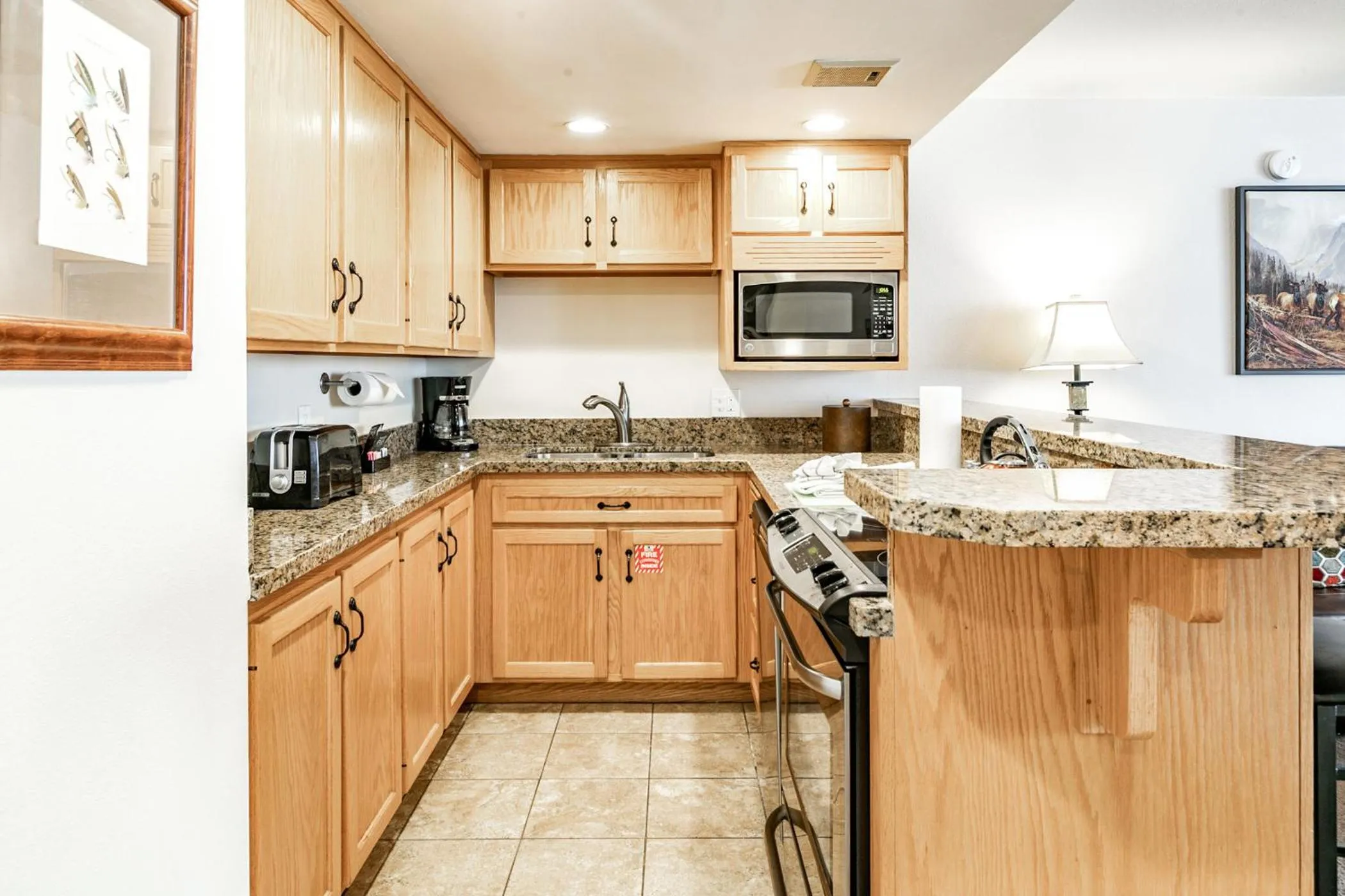 kitchen in Silver King by All Seasons Resort Lodging