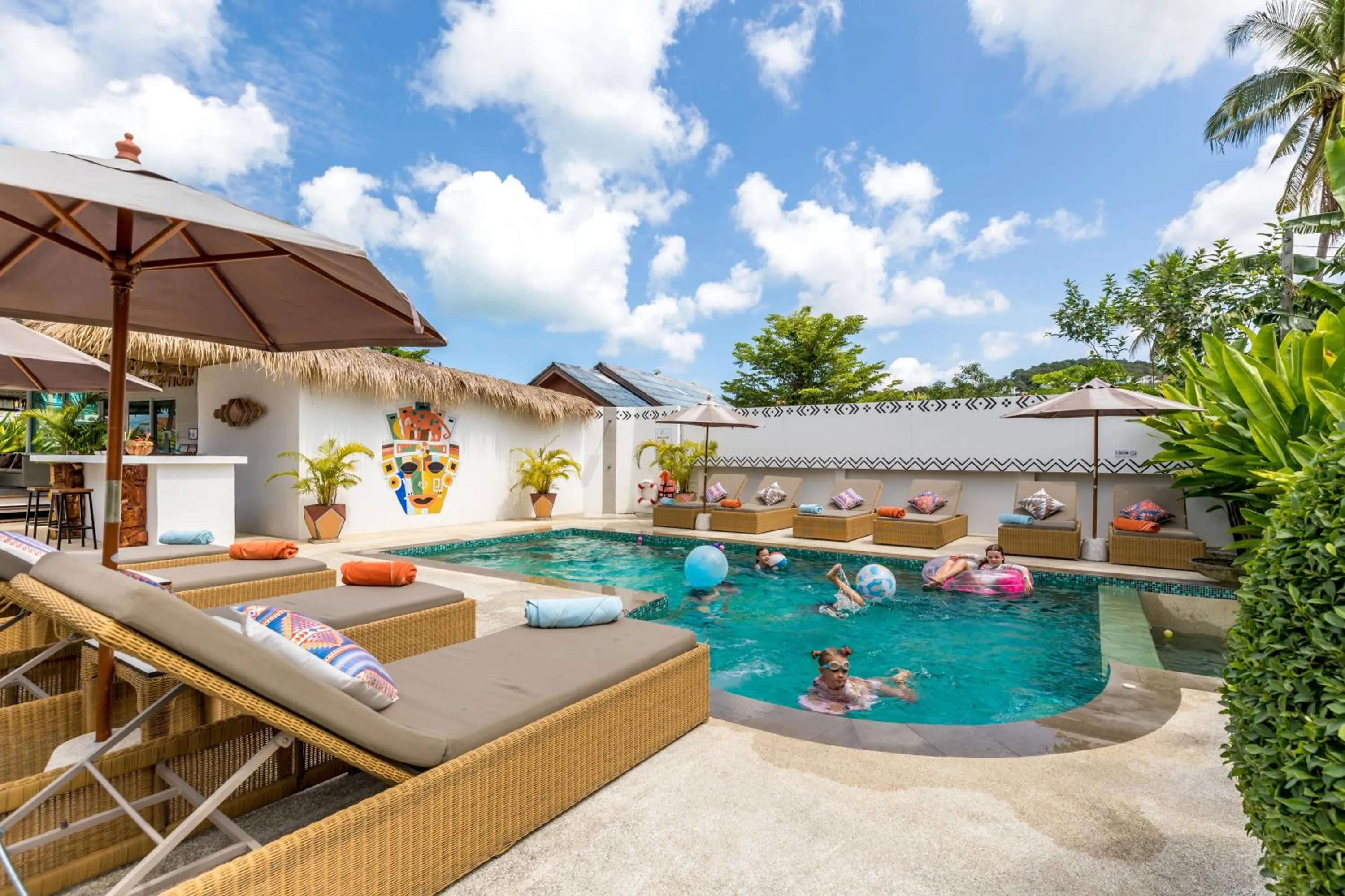 Swimming pool in Maya Resort Samui - Family resort-Sha Plus Extra