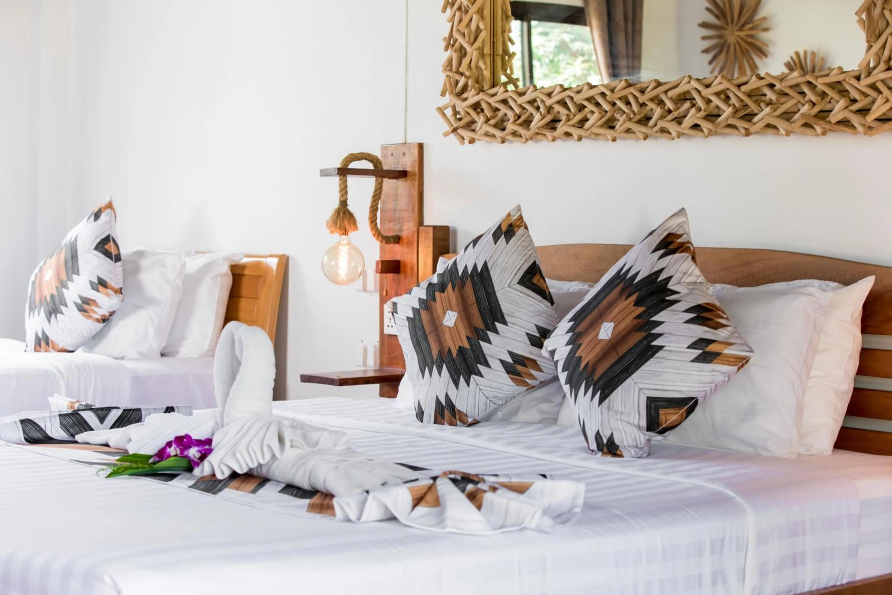 Bed in Maya Resort Samui - Family resort-Sha Plus Extra