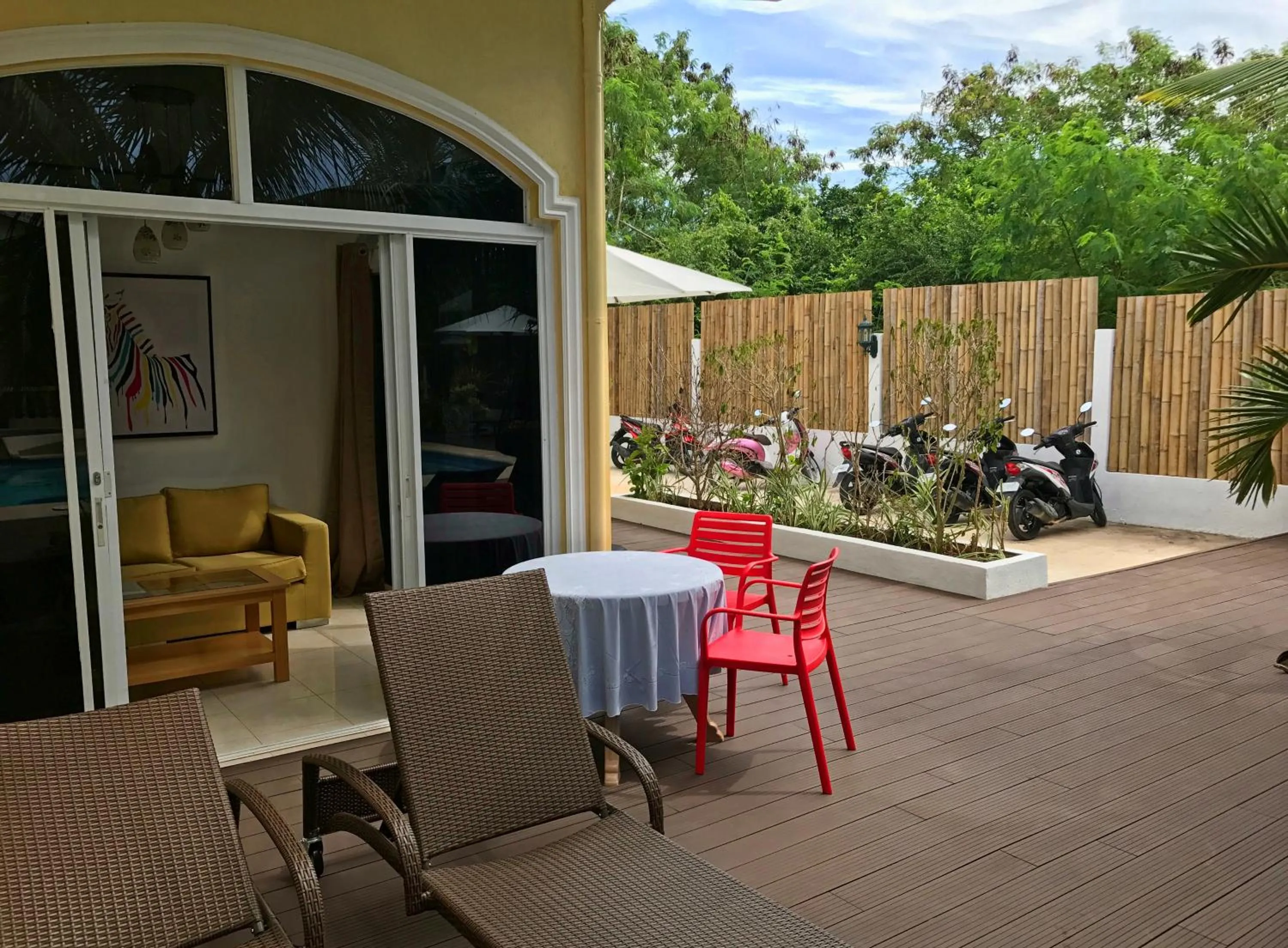 Patio in Nora's Place