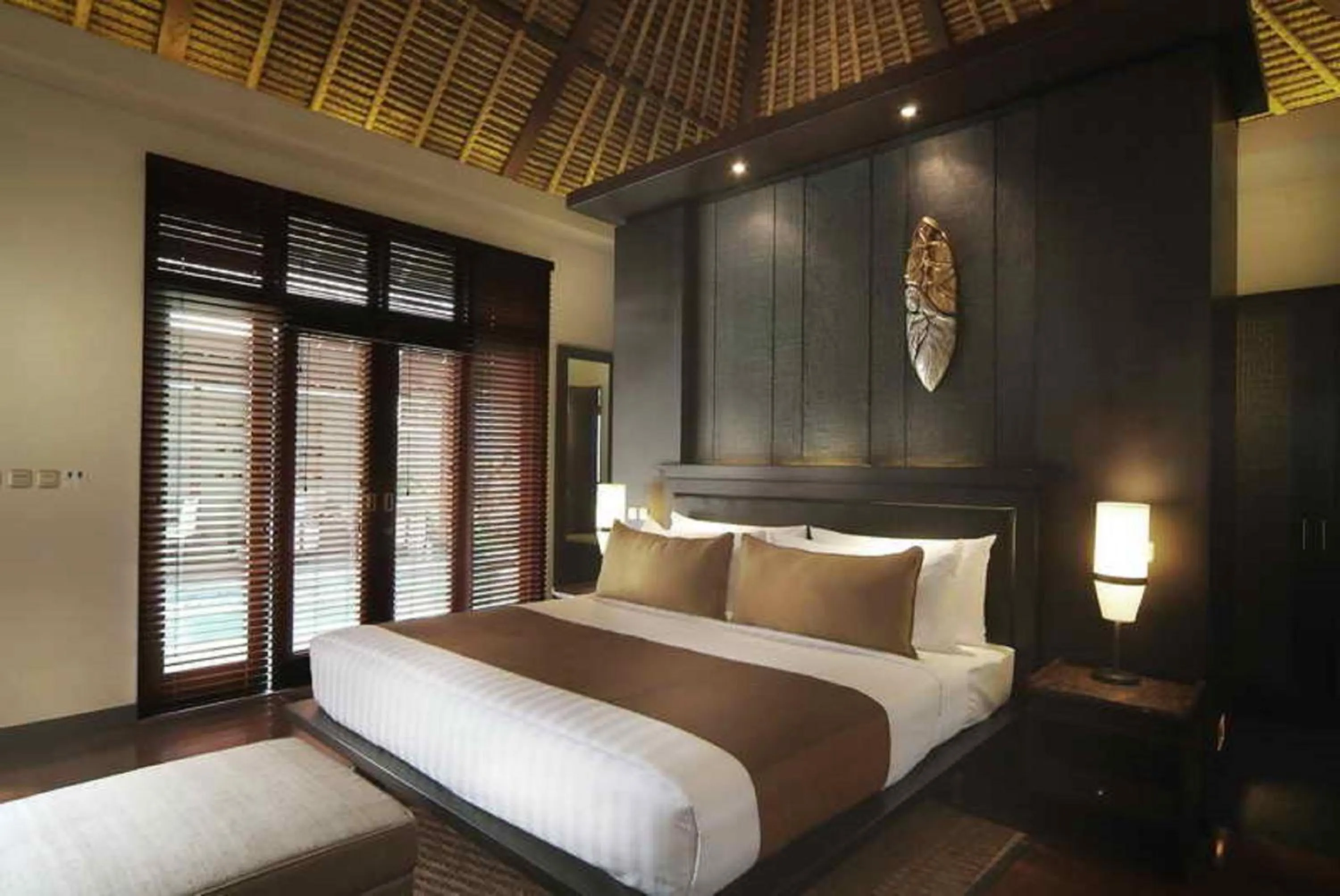 Bed in Villa Mahapala