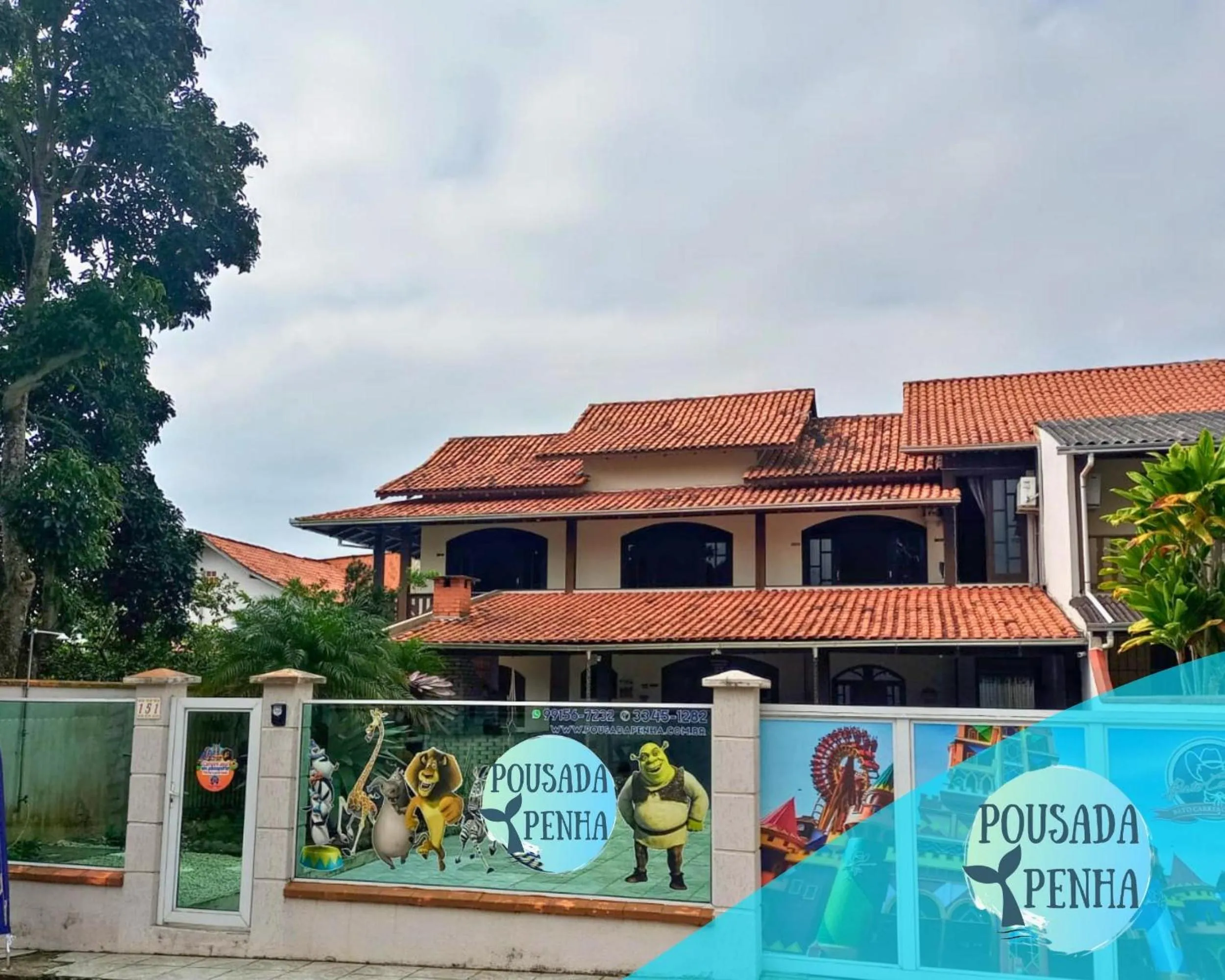 Property building in Pousada Penha 1 Beto Carrero