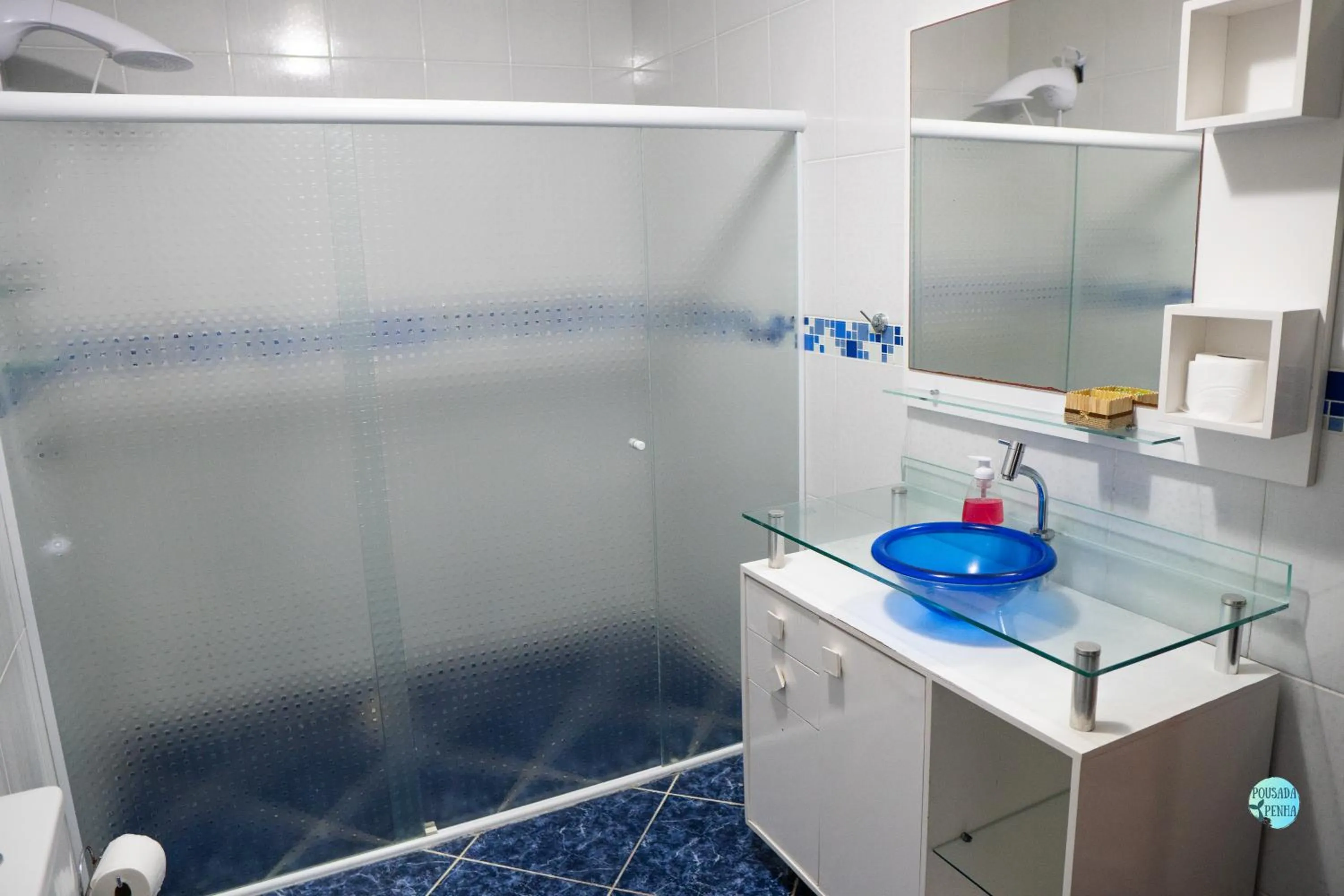 Bathroom in Pousada Penha 1 Beto Carrero