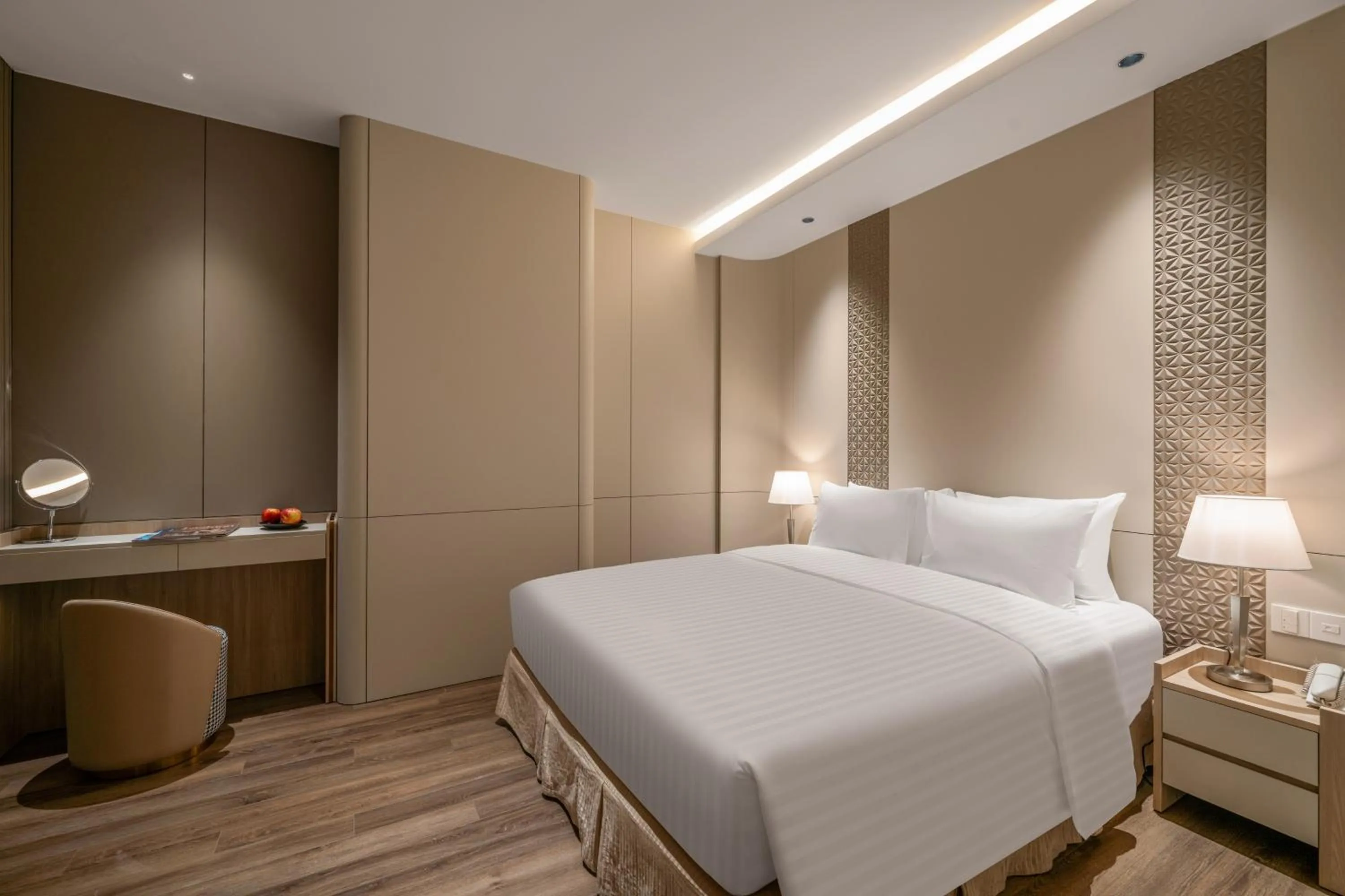 Bed in Sun River Hotel