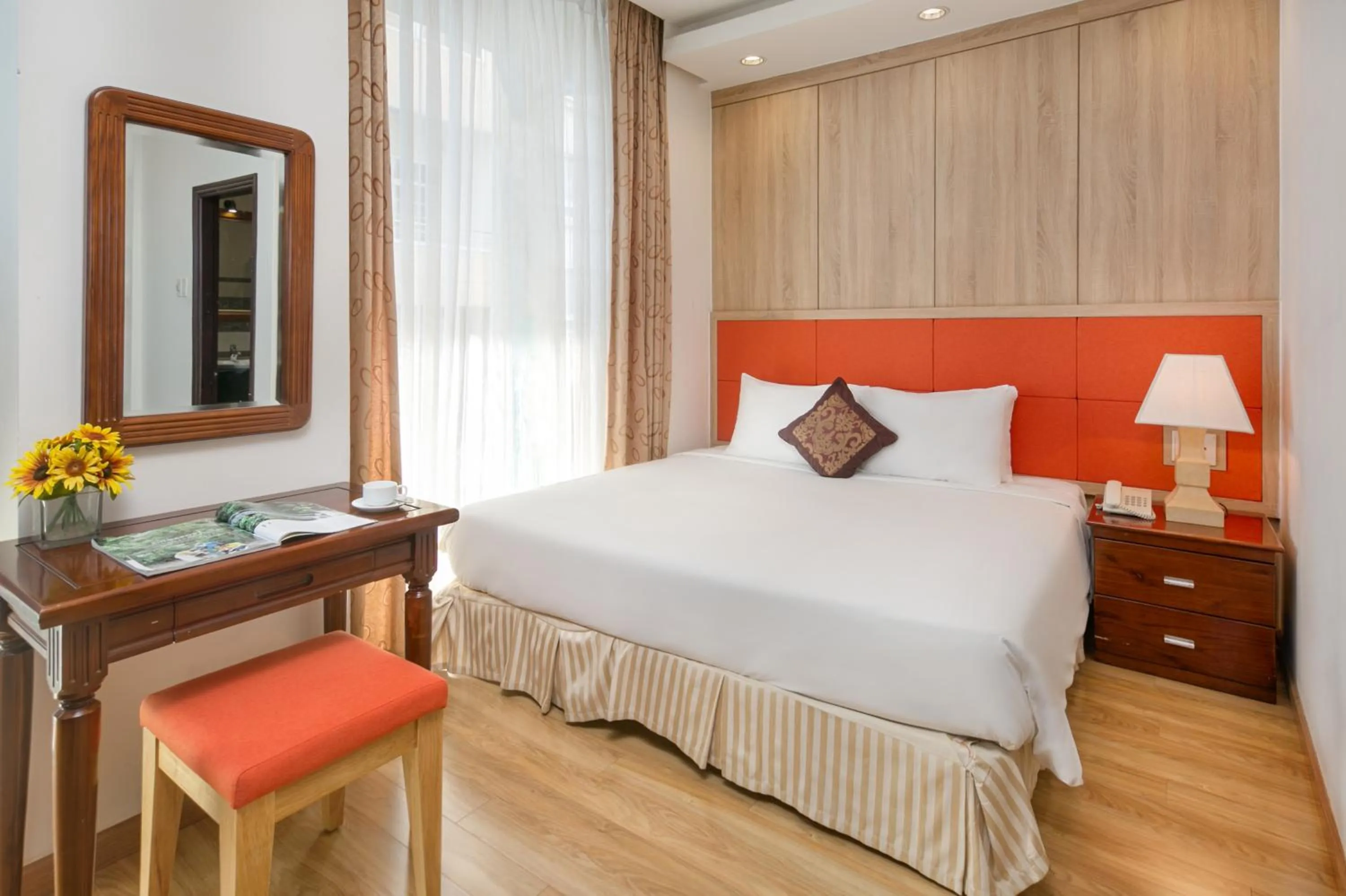 Bed in Sun River Hotel