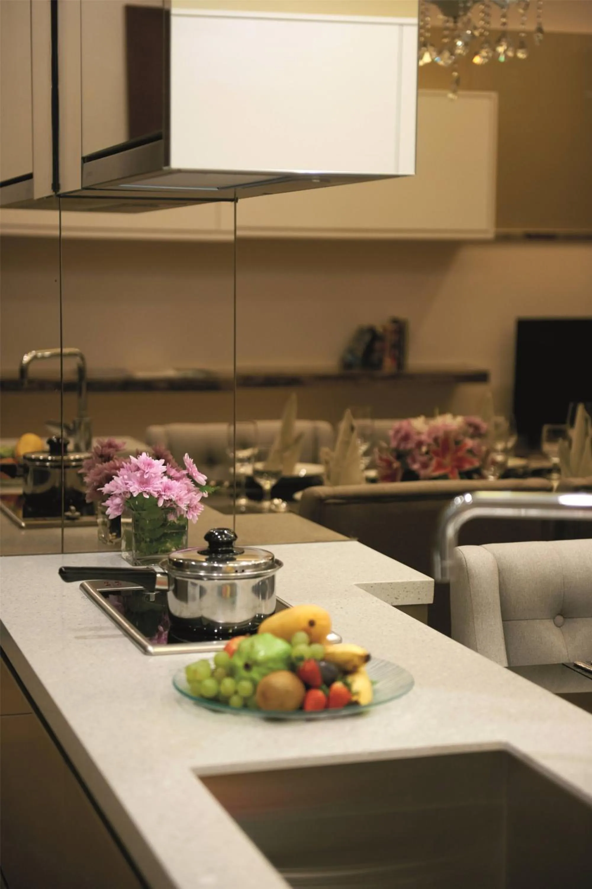Kitchen or kitchenette in Dorsett Residences Bukit Bintang @Dorsett Kuala Lumpur