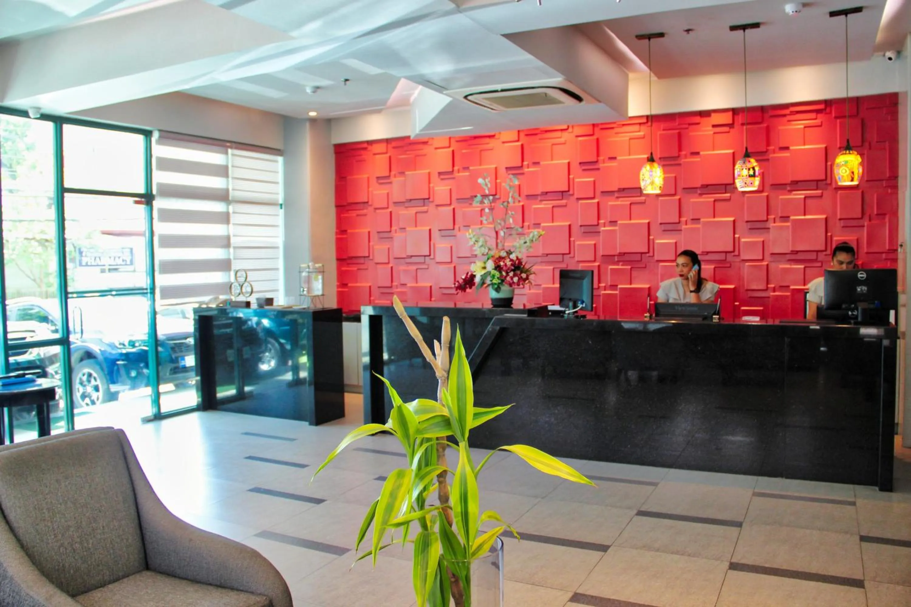 Staff in New Dawn Hotel Plus