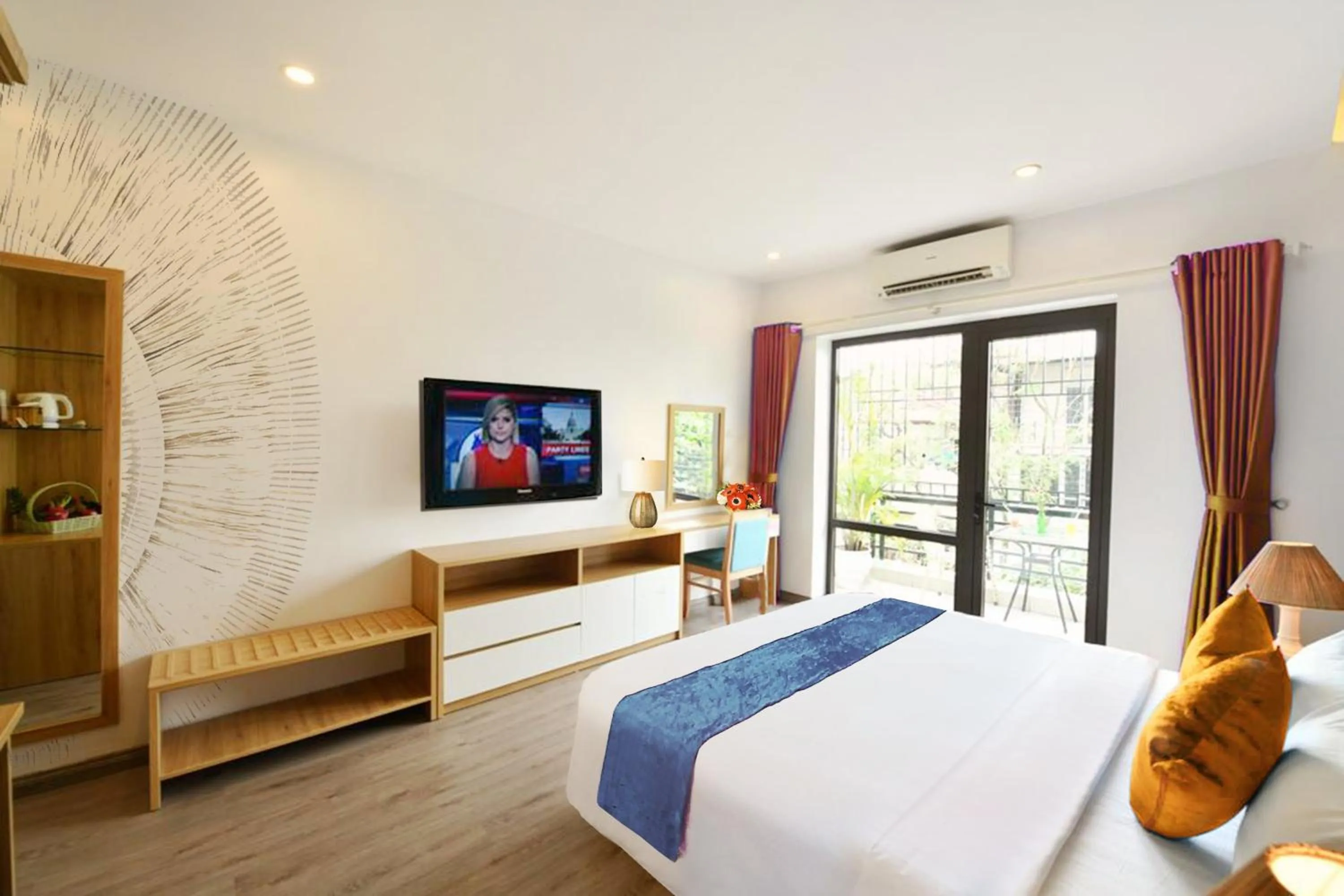 View (from property/room), Bed in Hanoi Amorita Boutique Hotel & Travel