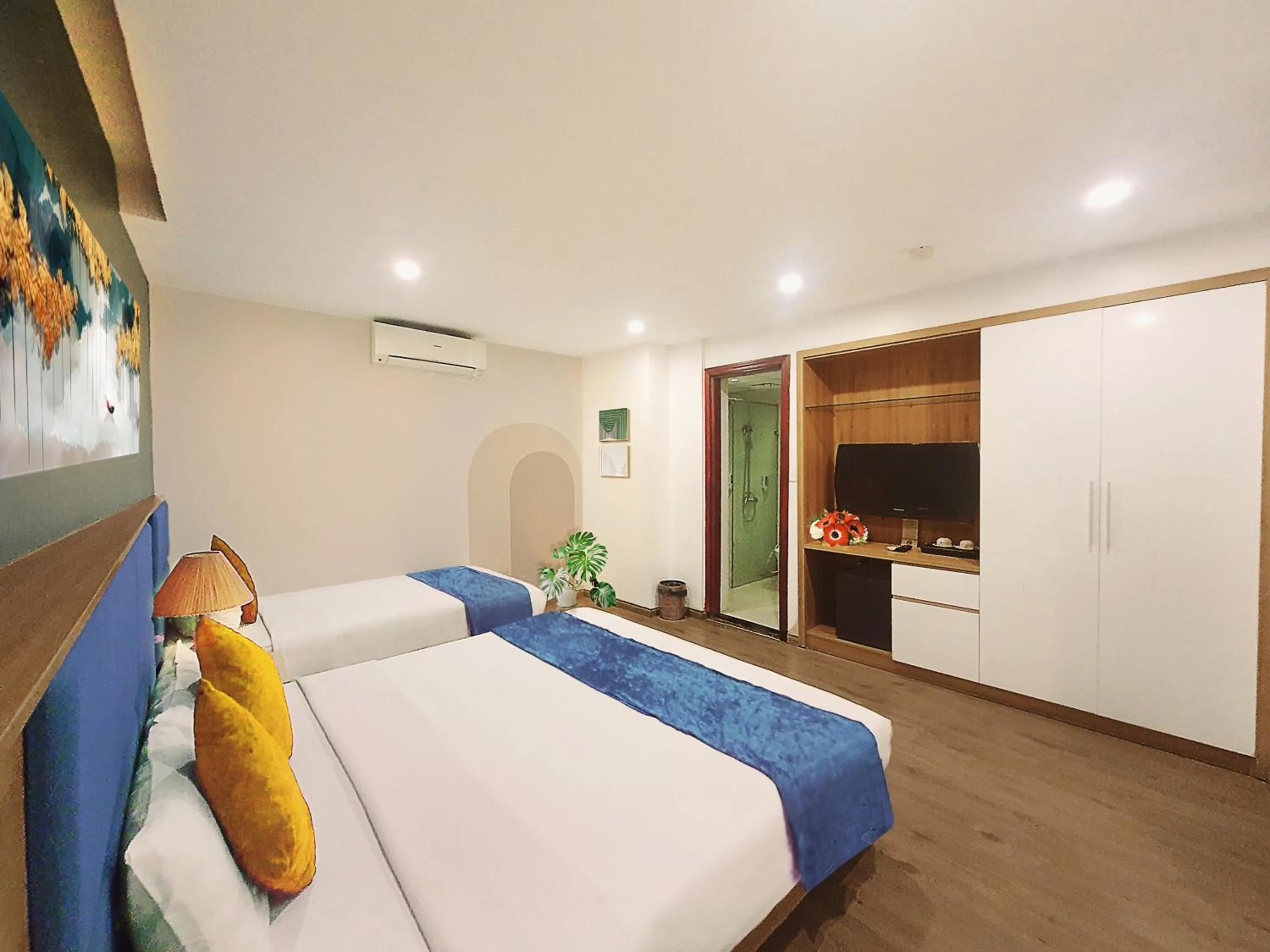 Bedroom, Bed in Hanoi Amorita Boutique Hotel & Travel