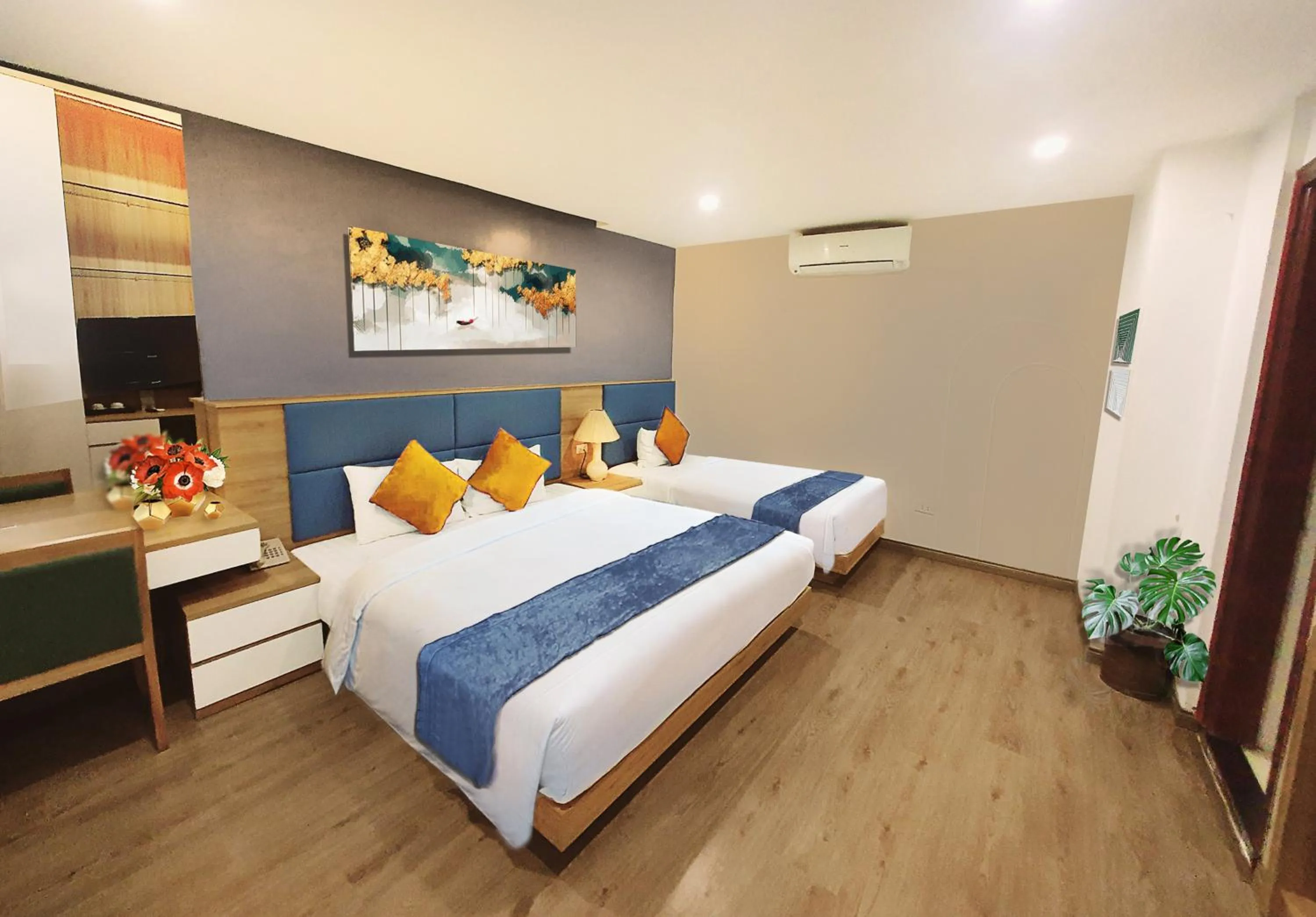 Bed in Hanoi Amorita Boutique Hotel & Travel