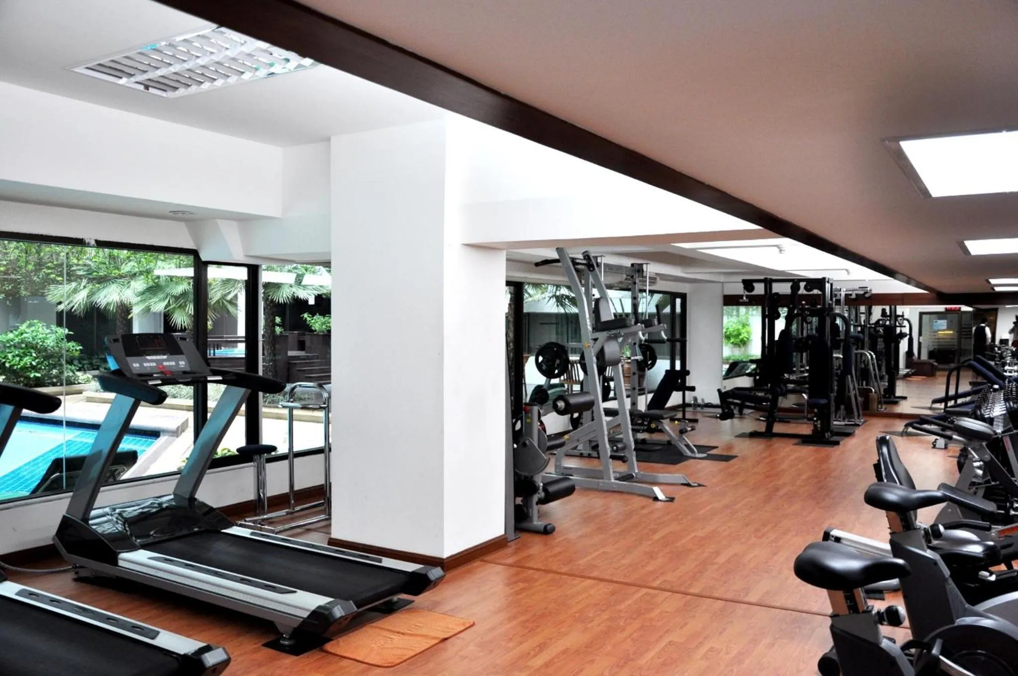 Fitness centre/facilities in Asia Hotel Bangkok