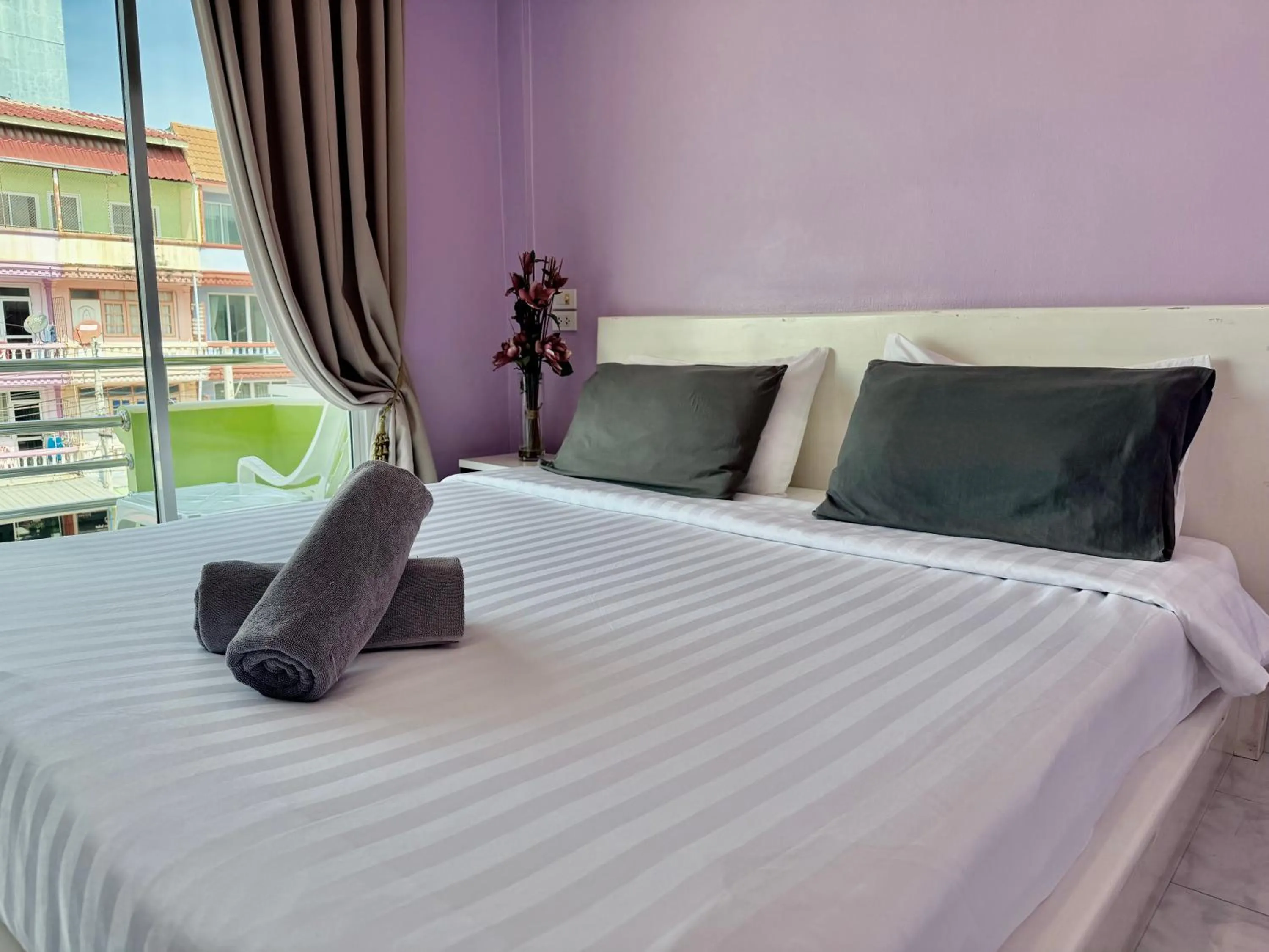 Bedroom, Bed in Baan Keang Talay Cha Am