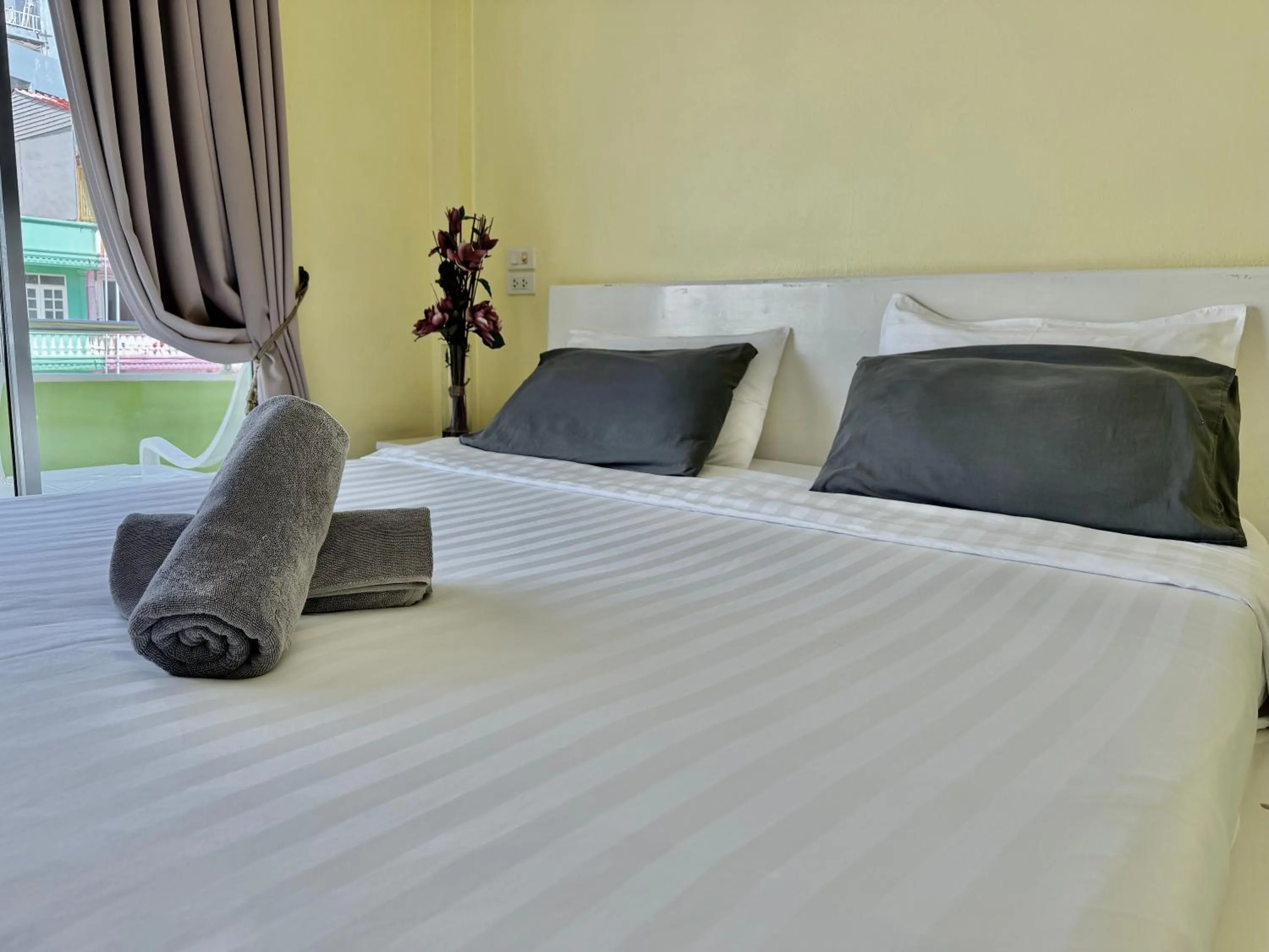 Bedroom, Bed in Baan Keang Talay Cha Am