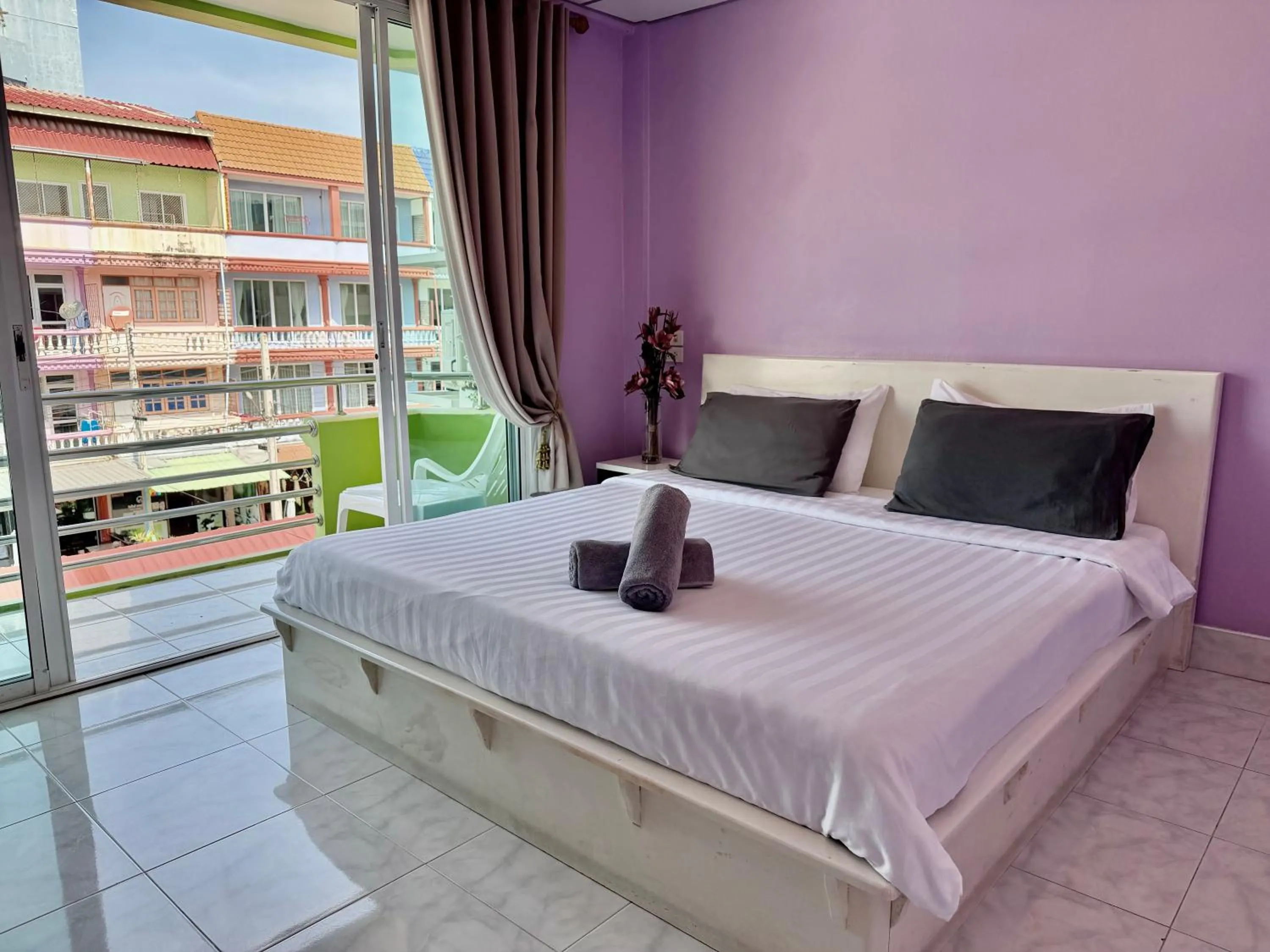 Bedroom, Bed in Baan Keang Talay Cha Am