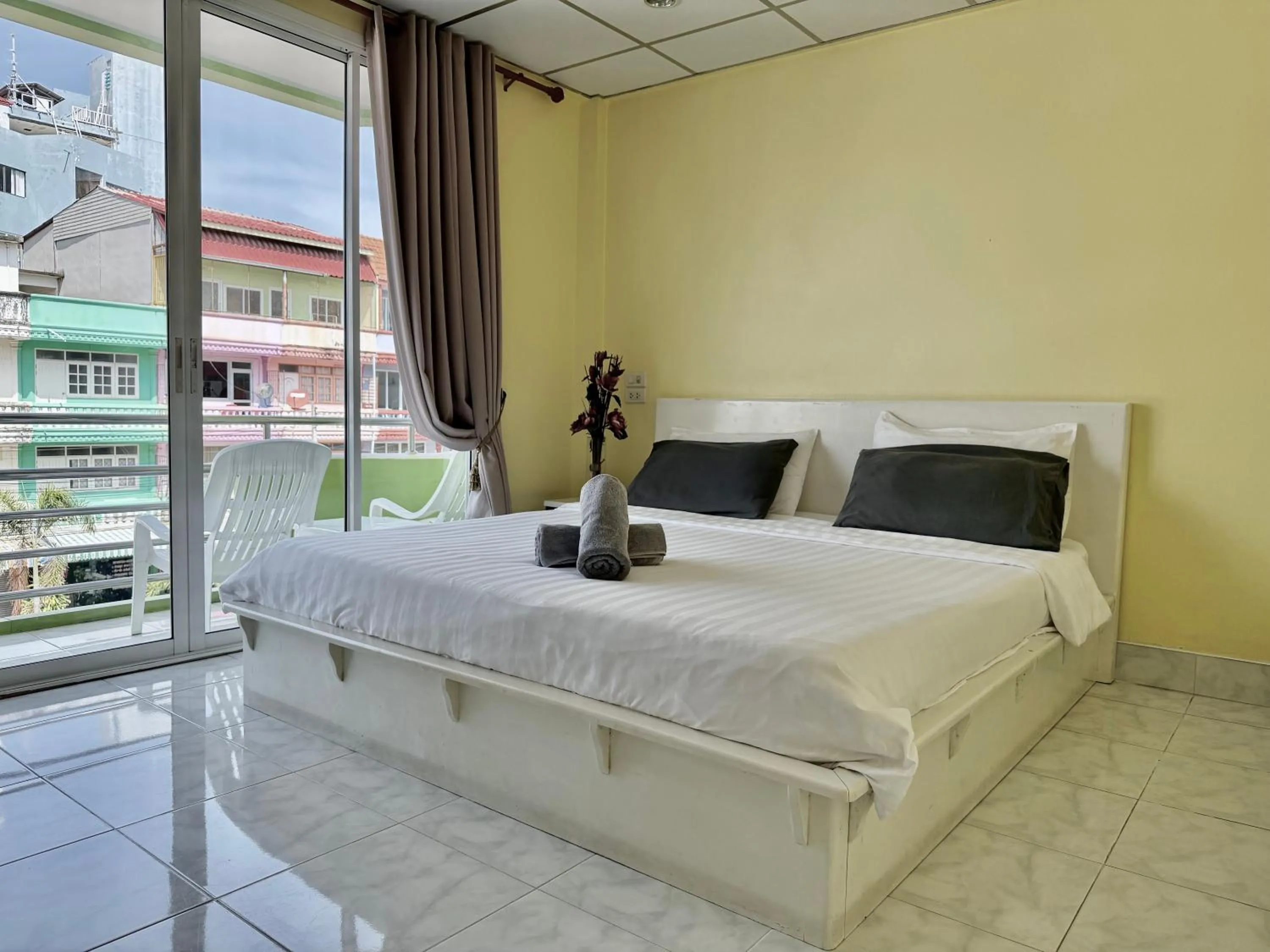 Bedroom, Bed in Baan Keang Talay Cha Am