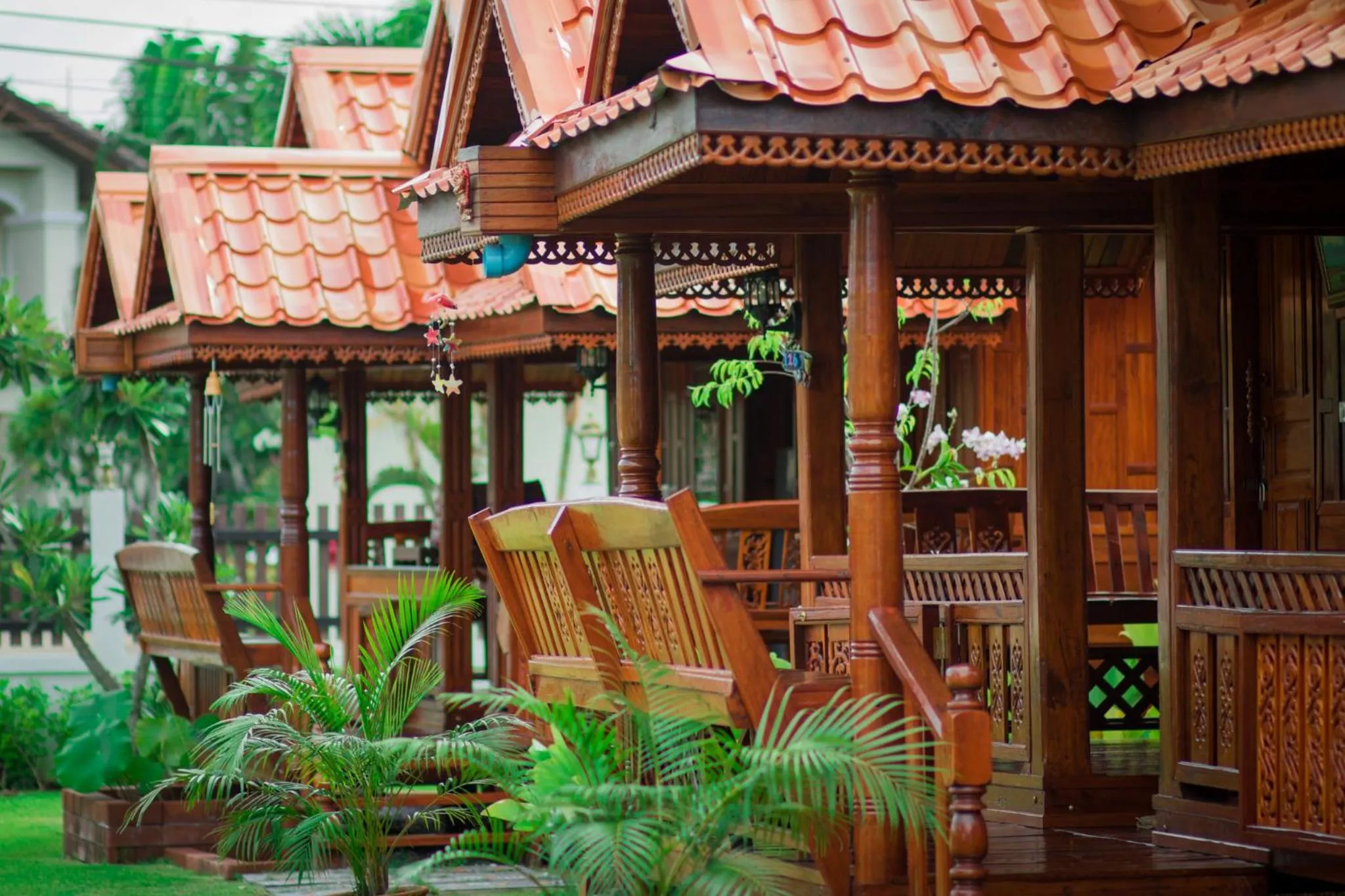 Property building in Thai House Resort