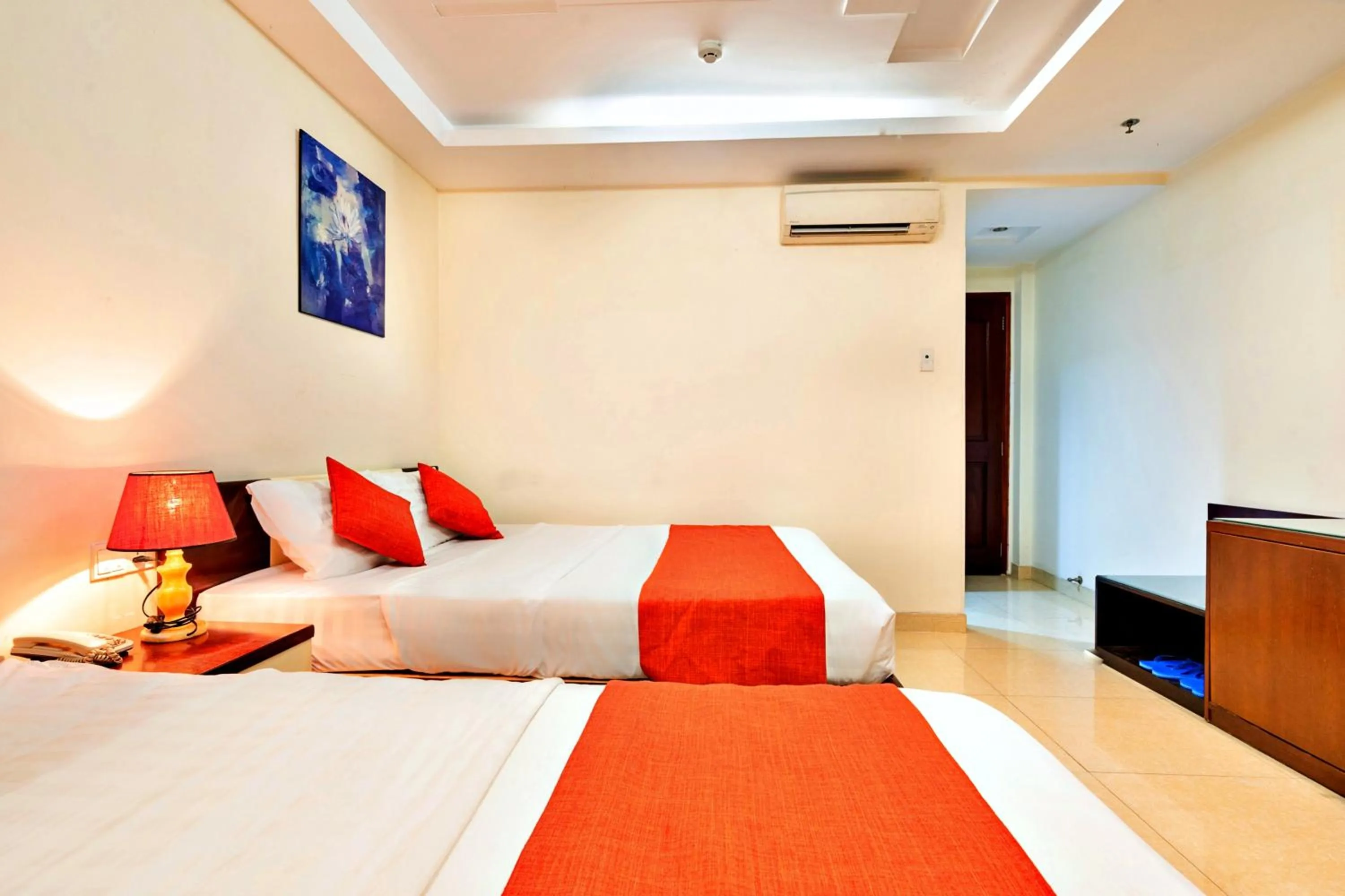 Bed in Luan Vu Hotel