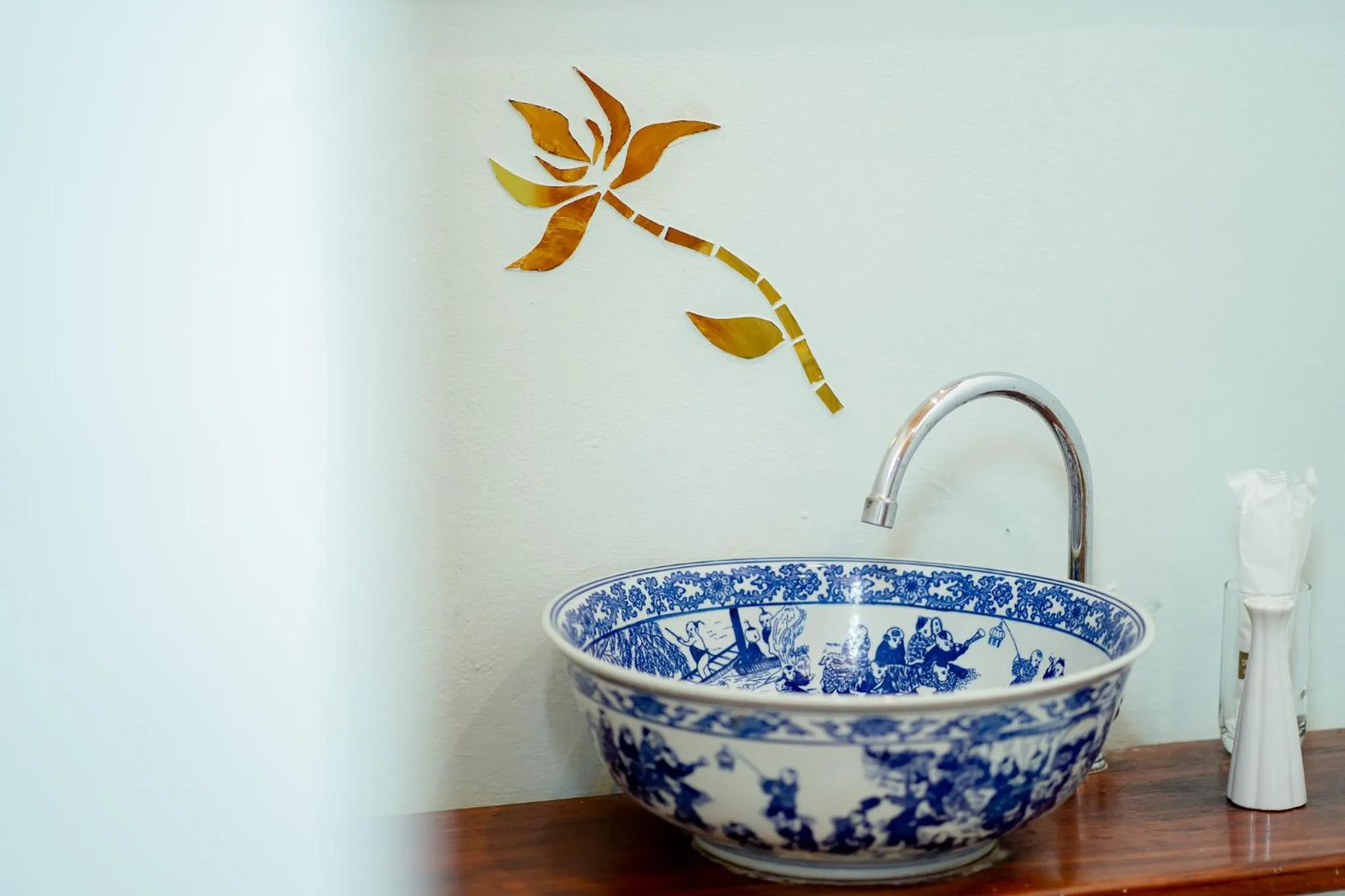 Decorative detail in Villa Khoum Xieng Thong Boutique