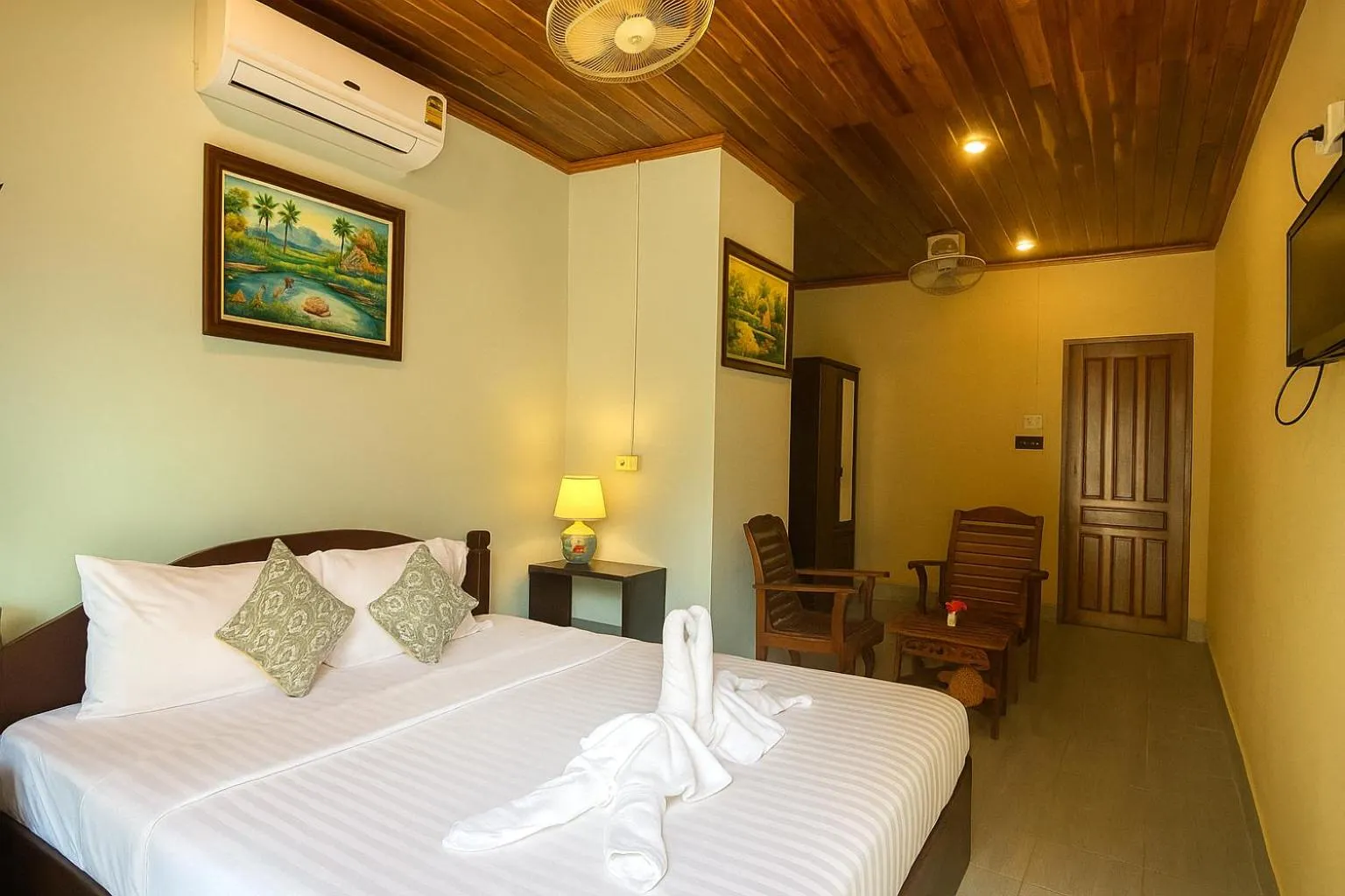 Bedroom, Bed in Villa Khoum Xieng Thong Boutique