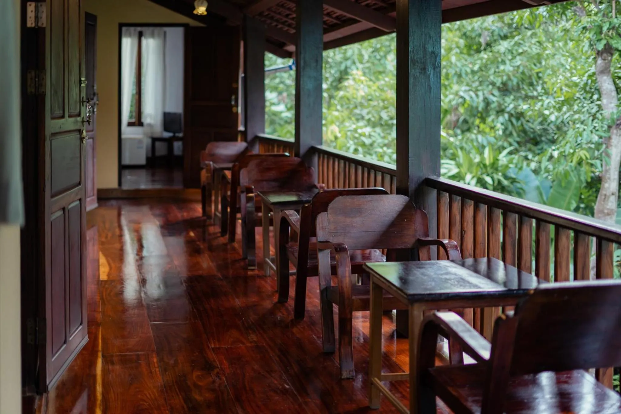 Balcony/Terrace in Villa Khoum Xieng Thong Boutique