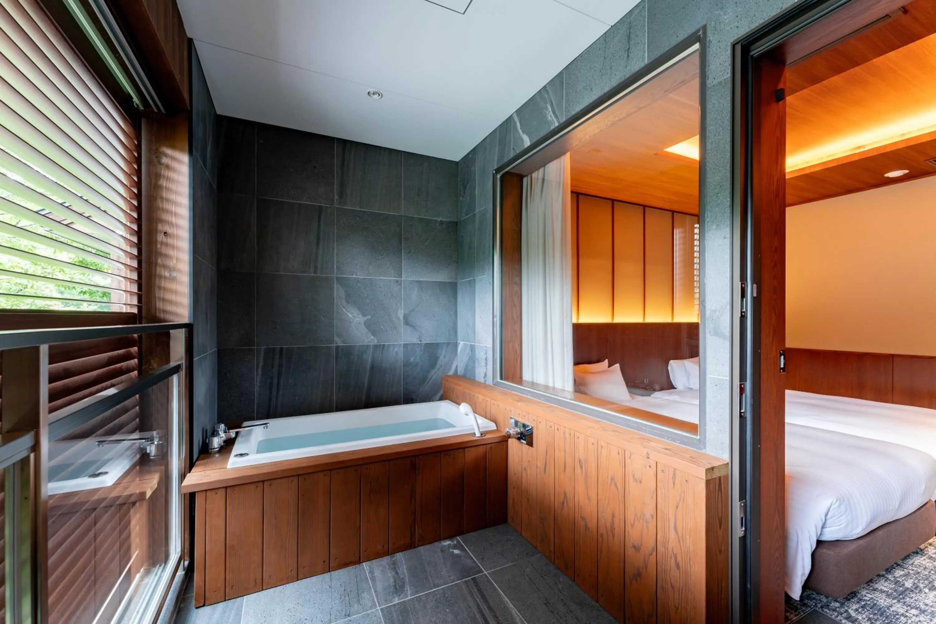 Bed in Hotel Sierra Resort Hakuba