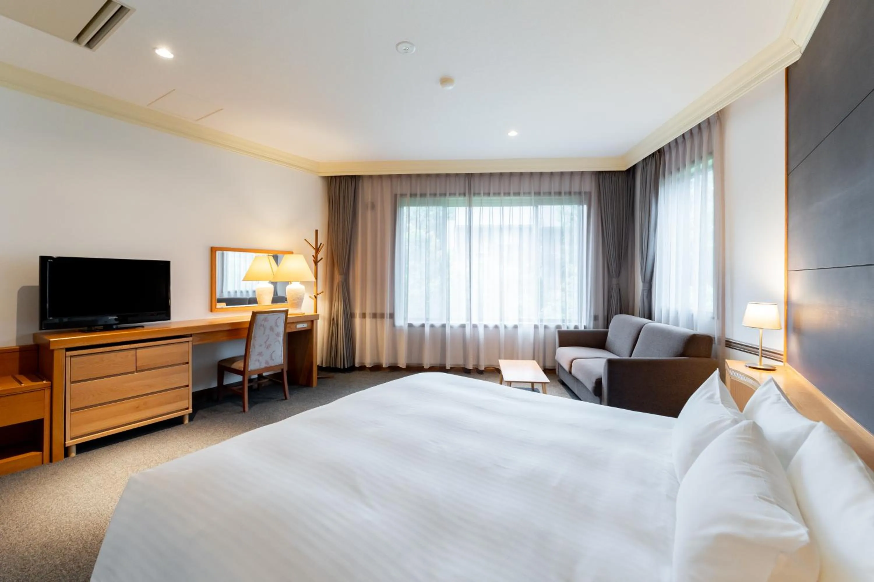 Bed in Hotel Sierra Resort Hakuba