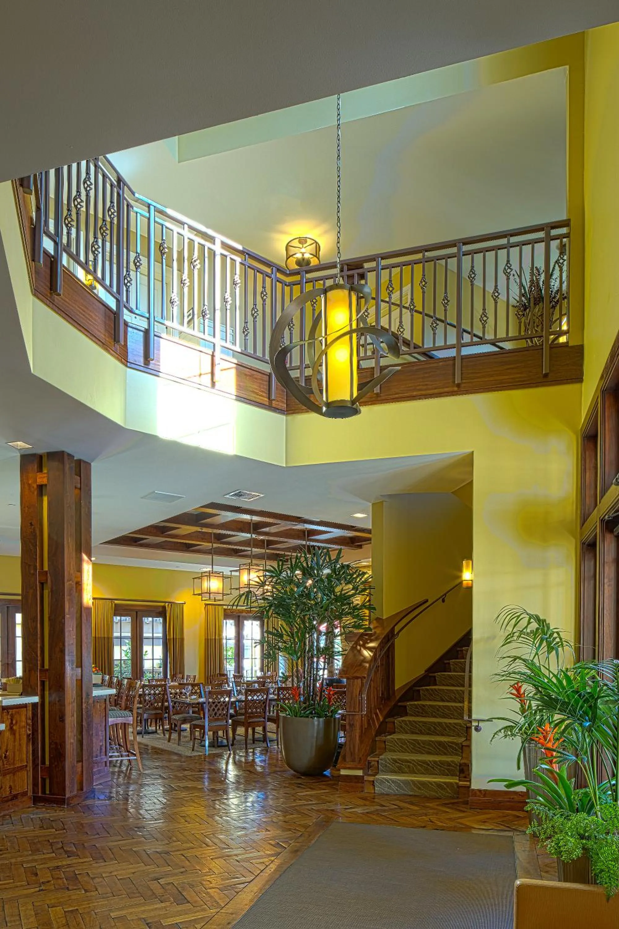 Lobby or reception in Hotel Abrego