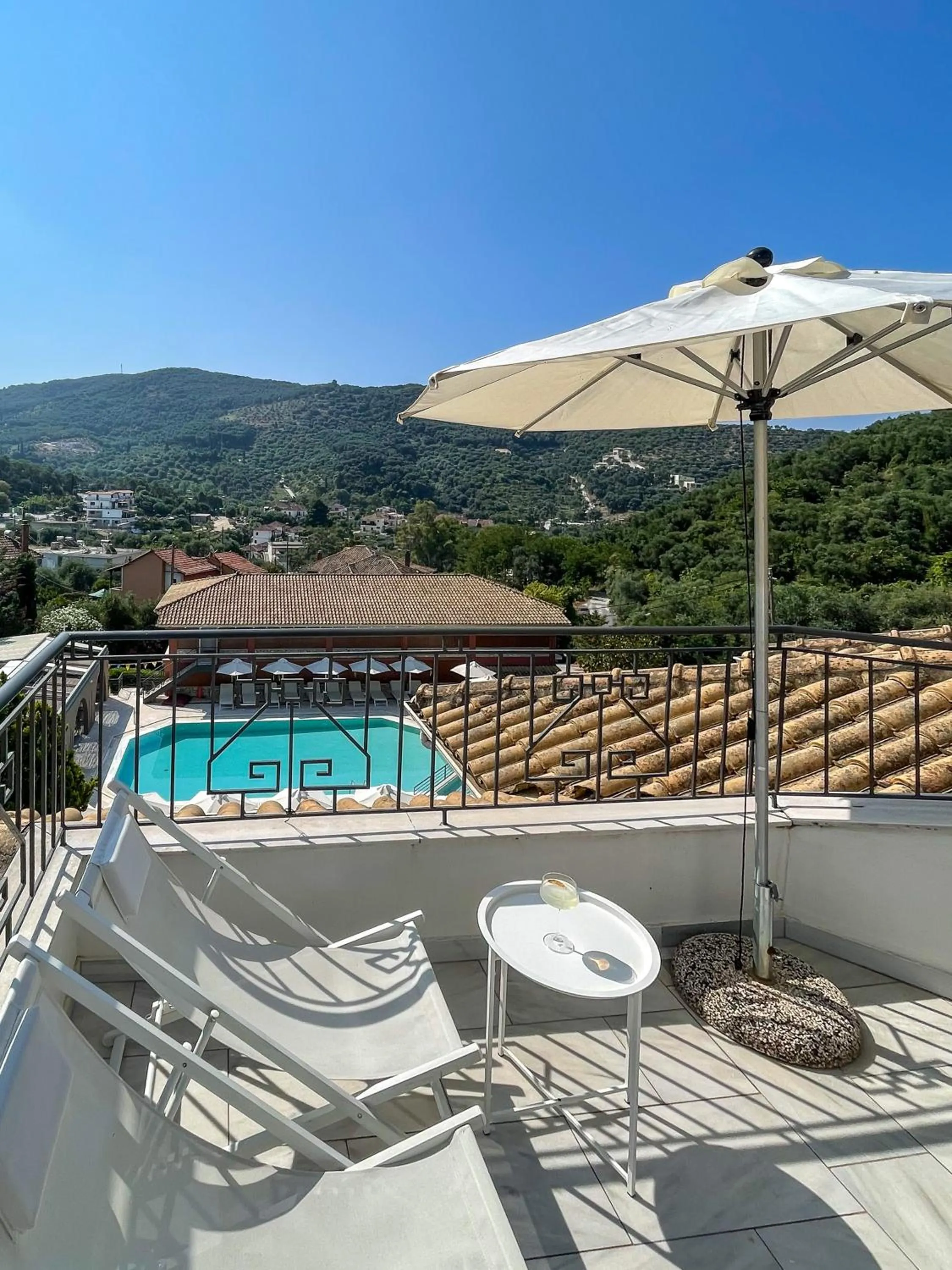 Balcony/Terrace in Dracos Hotel