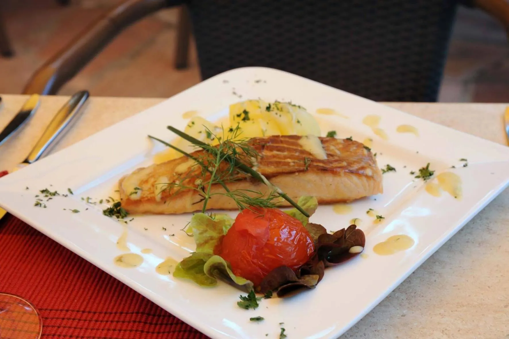 Food in Hotel & Restaurant Hugenottengarten