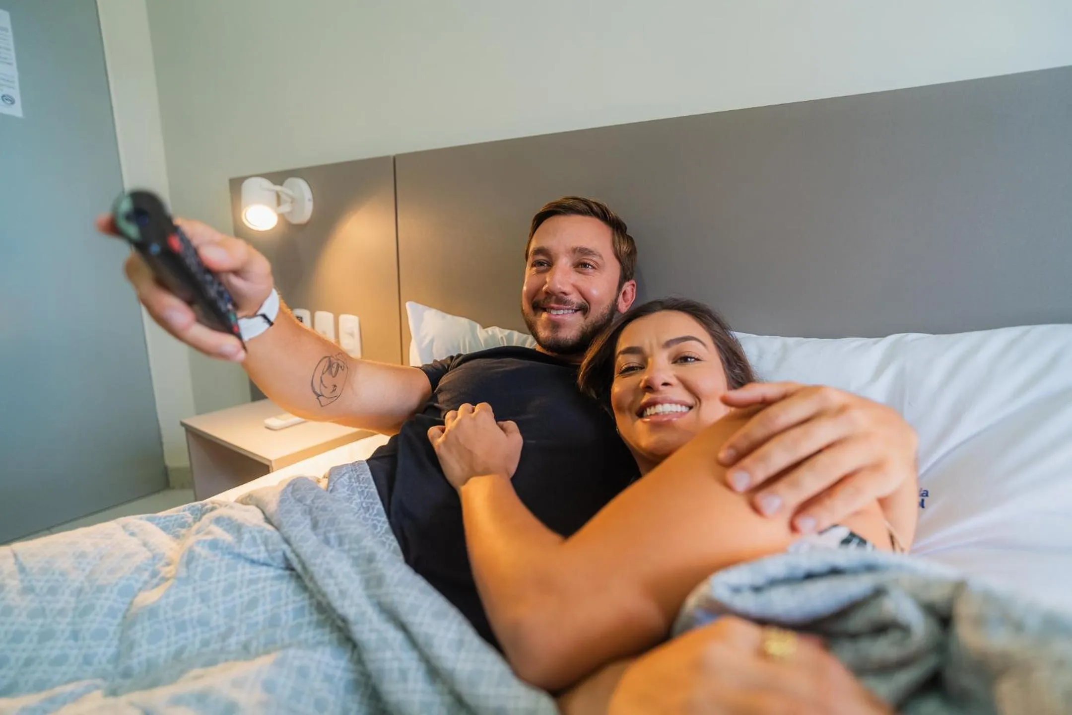 Bed in Hotel Pousada do Farol