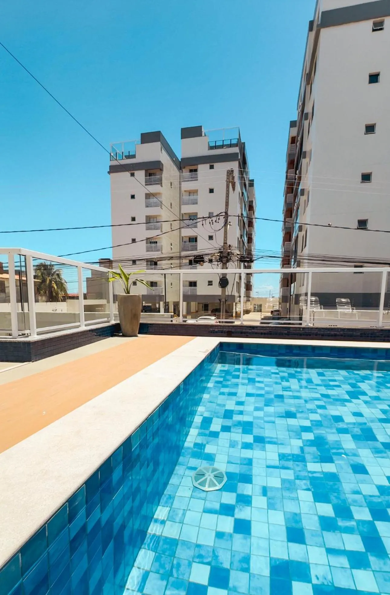 Pool view in Hotel Pousada do Farol