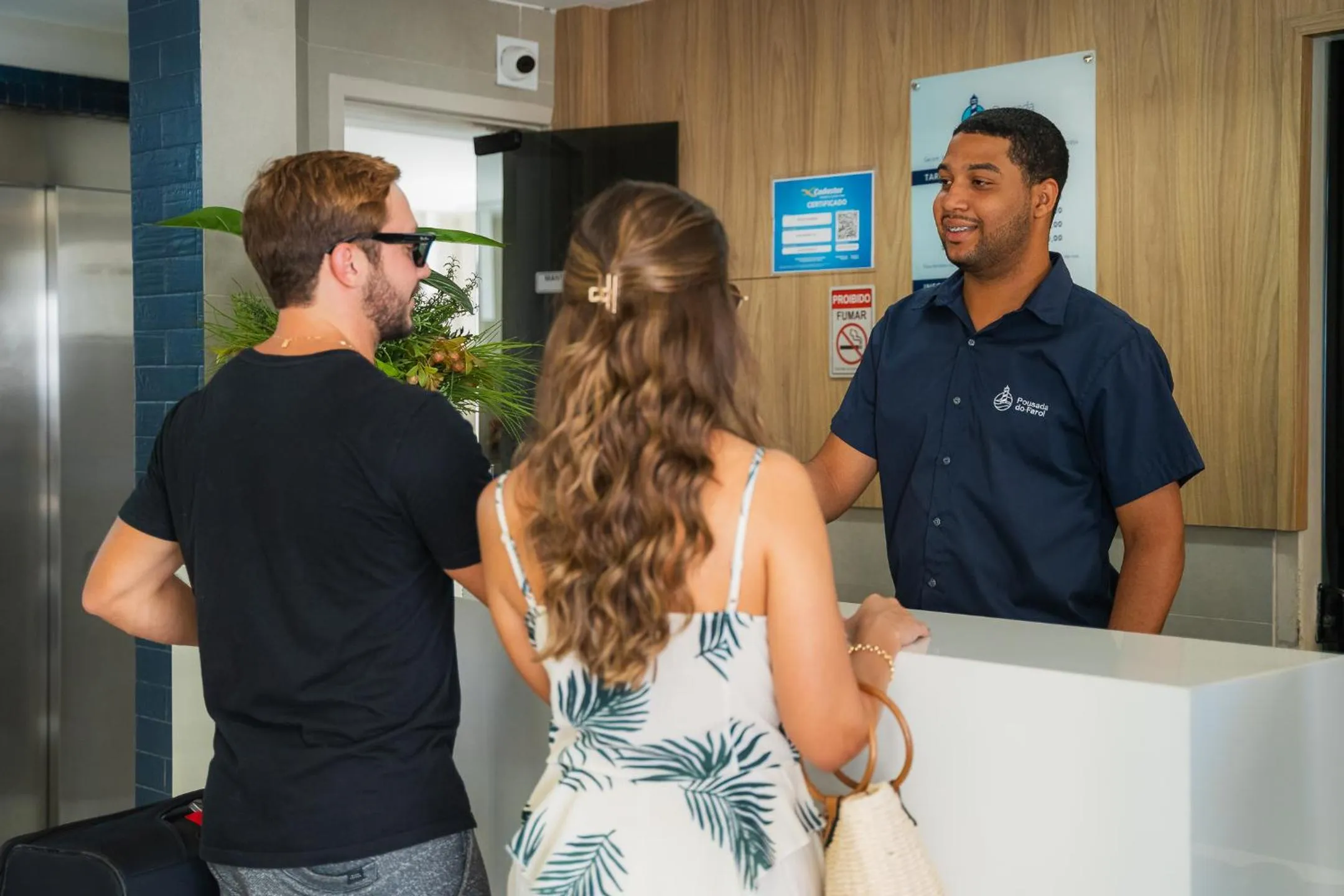 Lobby or reception in Hotel Pousada do Farol