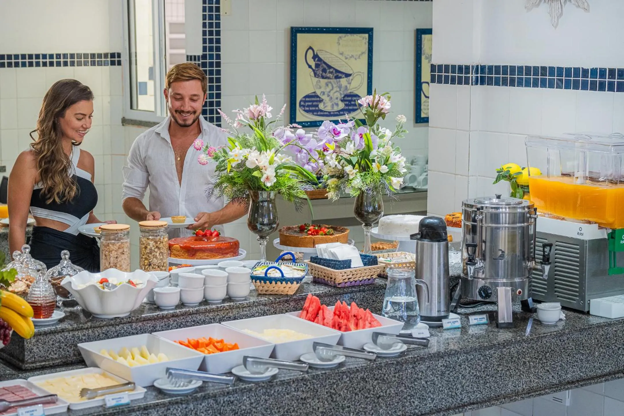 Coffee/tea facilities in Hotel Pousada do Farol