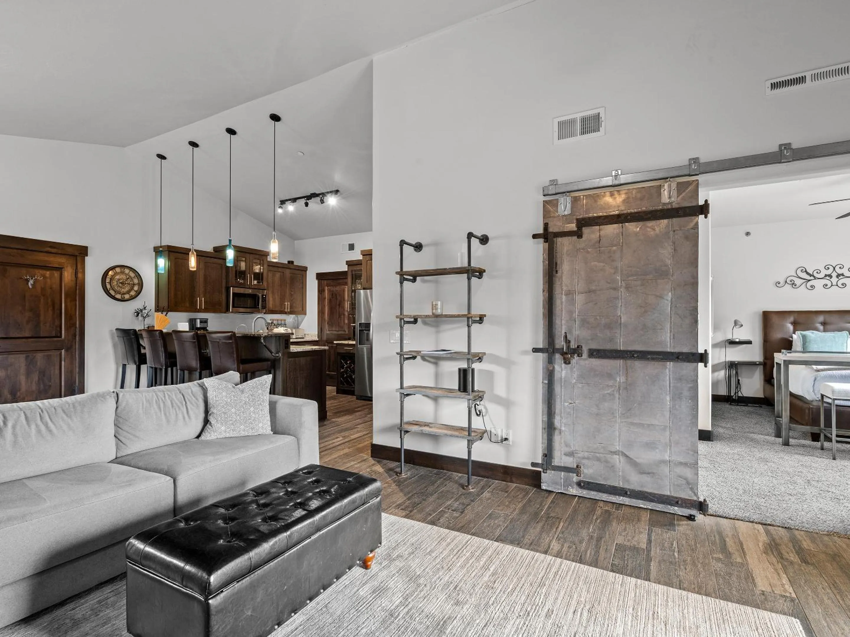 Living room in Bear Hollow Village by All Seasons Resort Lodging