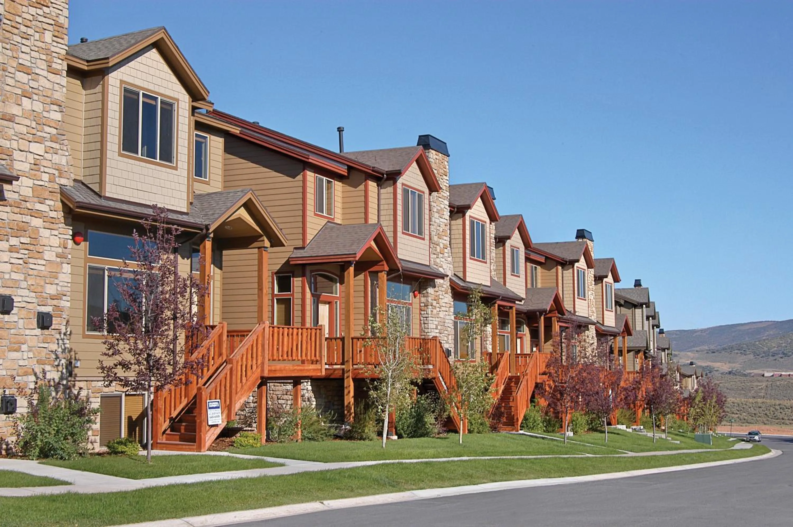 Facade/entrance in Bear Hollow Village by All Seasons Resort Lodging