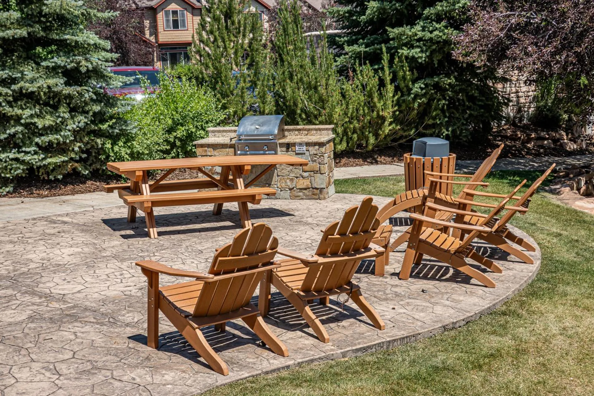 BBQ facilities in Bear Hollow Village by All Seasons Resort Lodging
