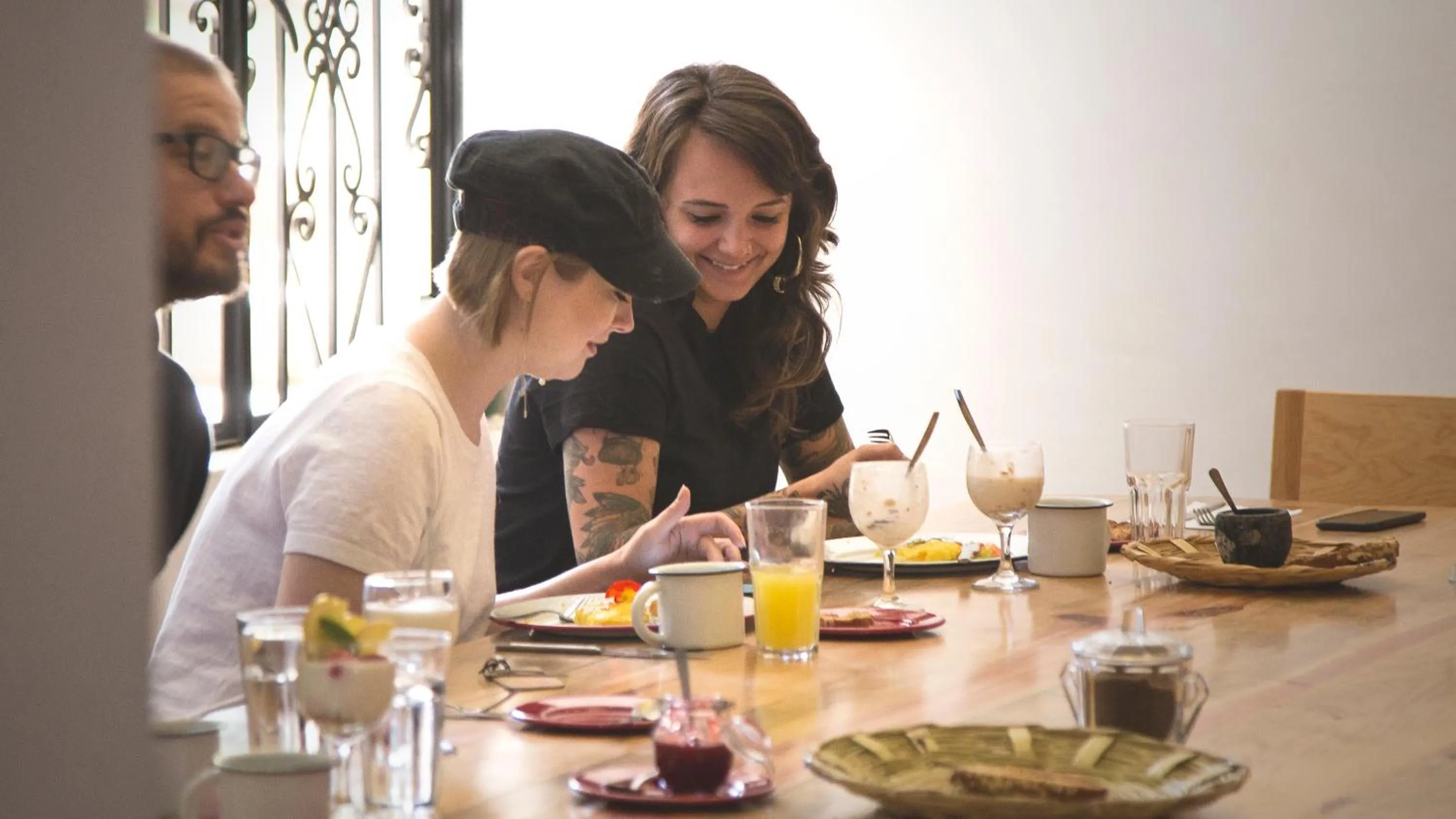 Guests in Agrado Guest House