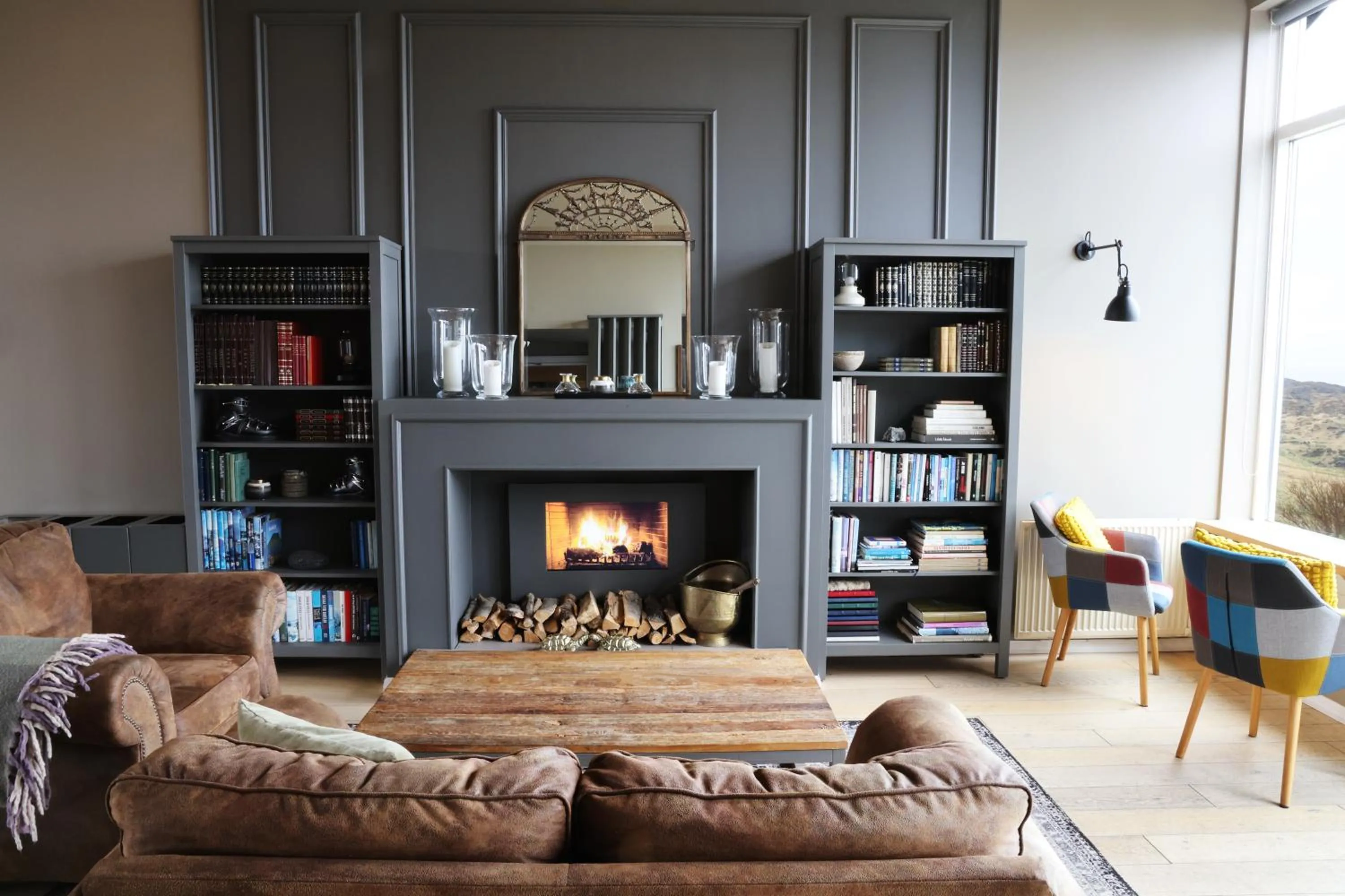 Living room in Fosshotel Hellnar