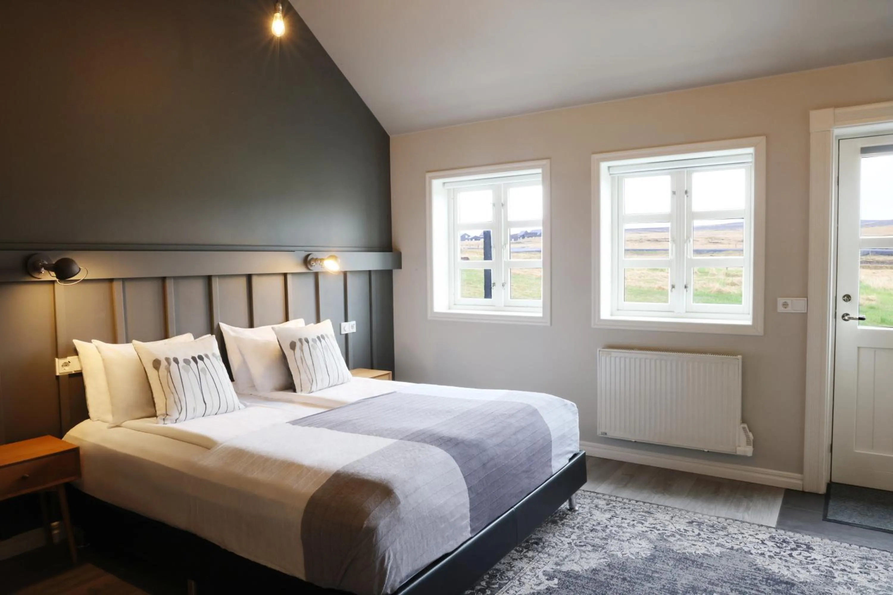 Bed in Fosshotel Hellnar