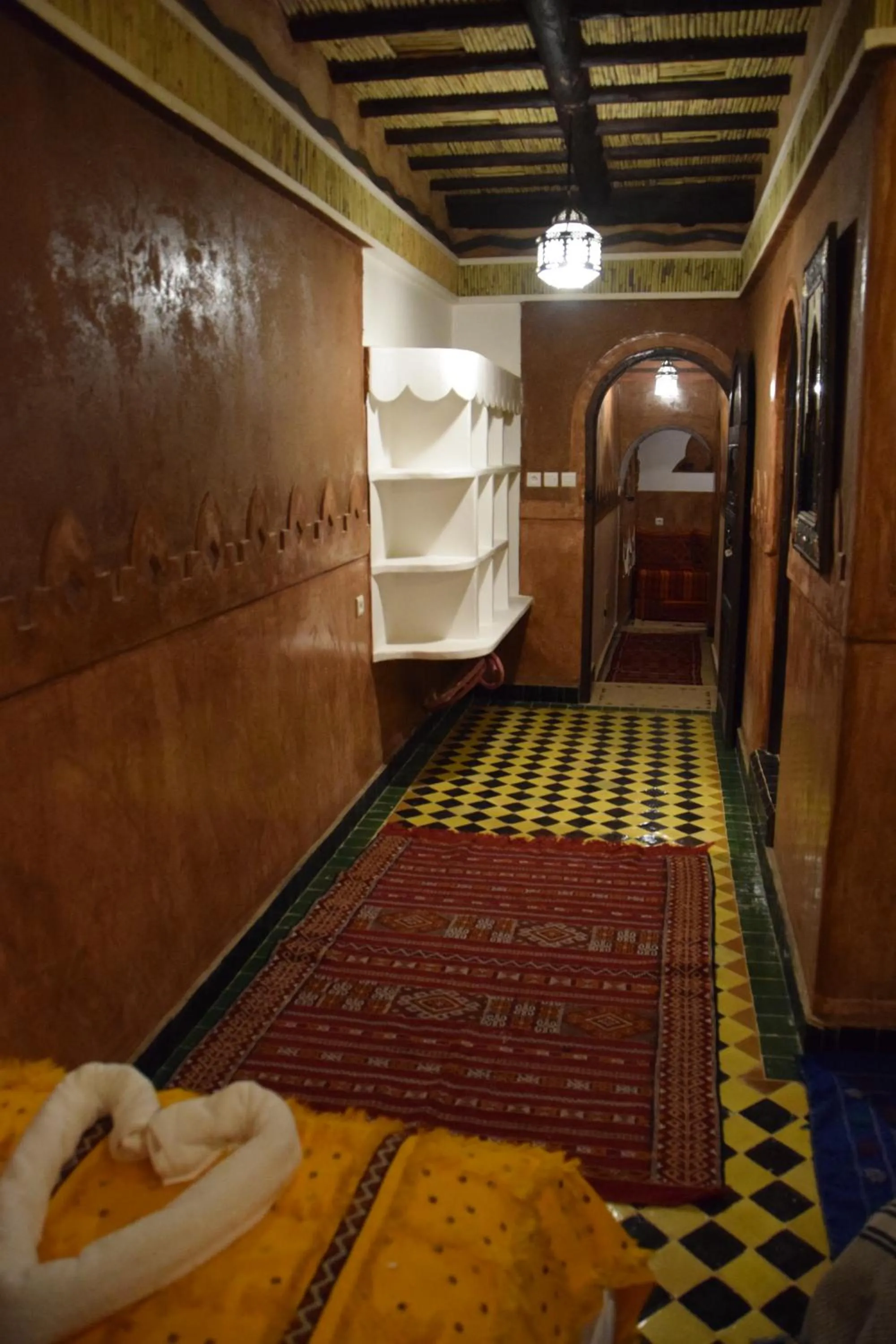 Decorative detail in Kasbah Assafar