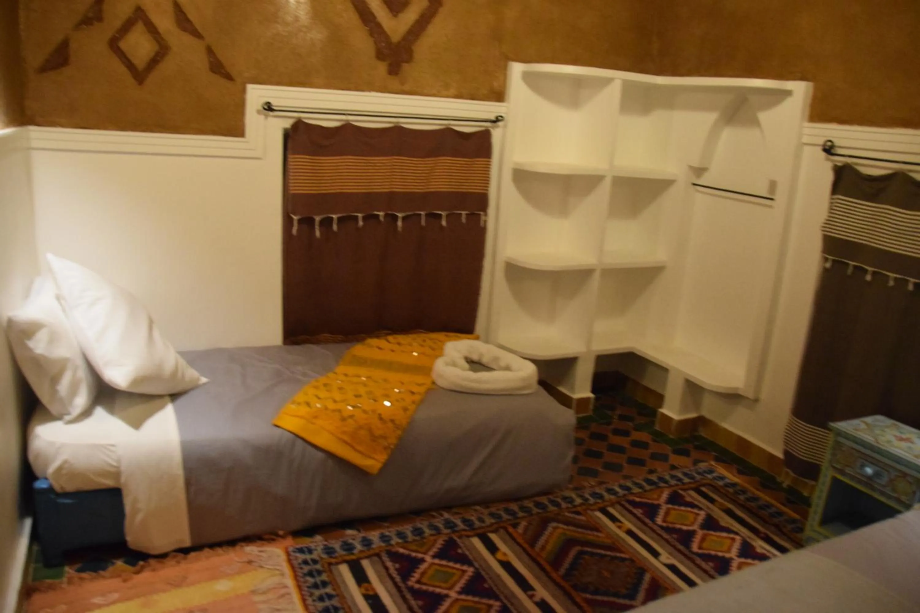 Bed in Kasbah Assafar