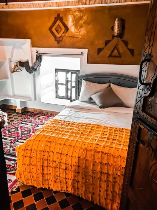 Bed in Kasbah Assafar