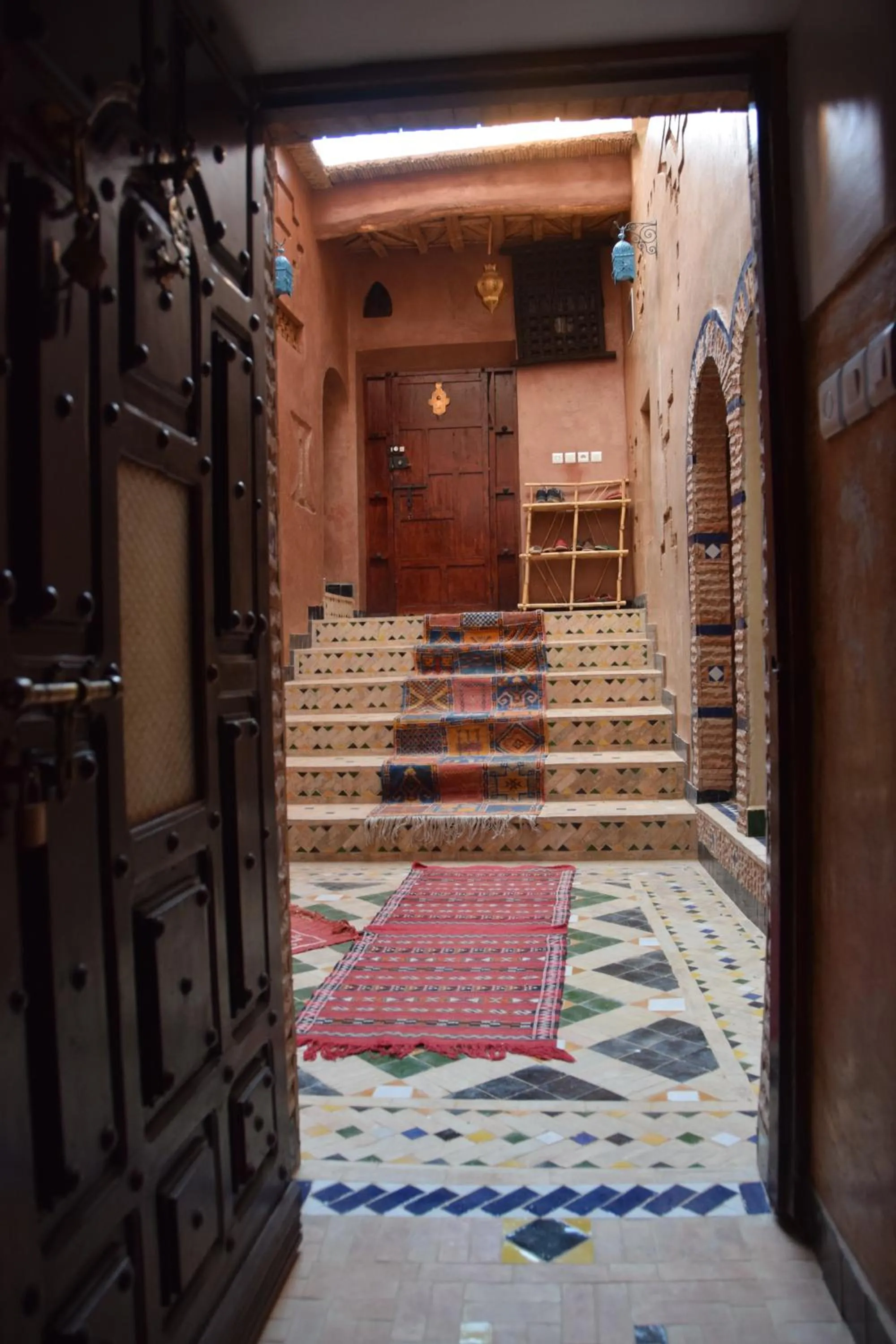Facade/entrance in Kasbah Assafar