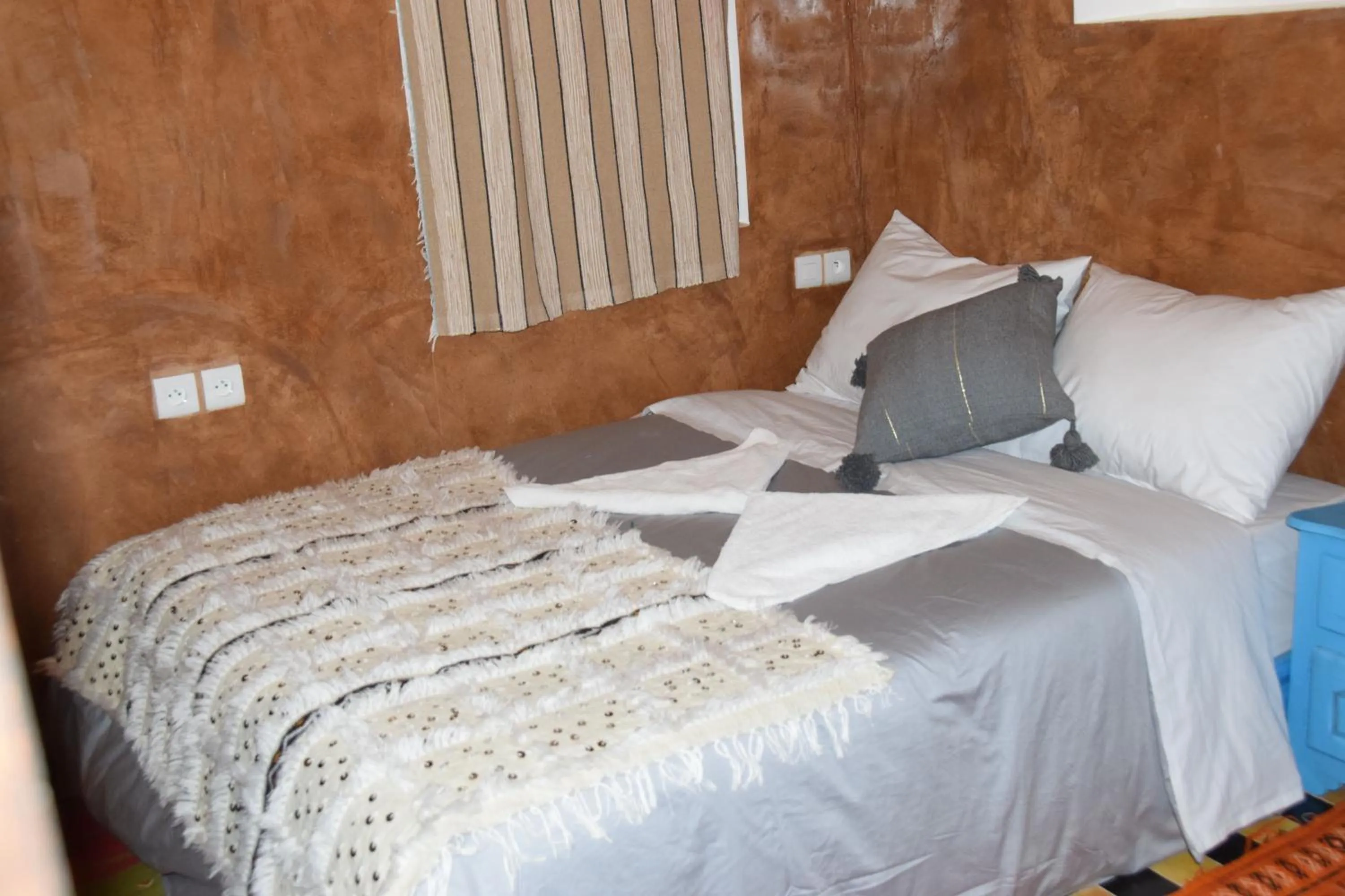 Bed in Kasbah Assafar